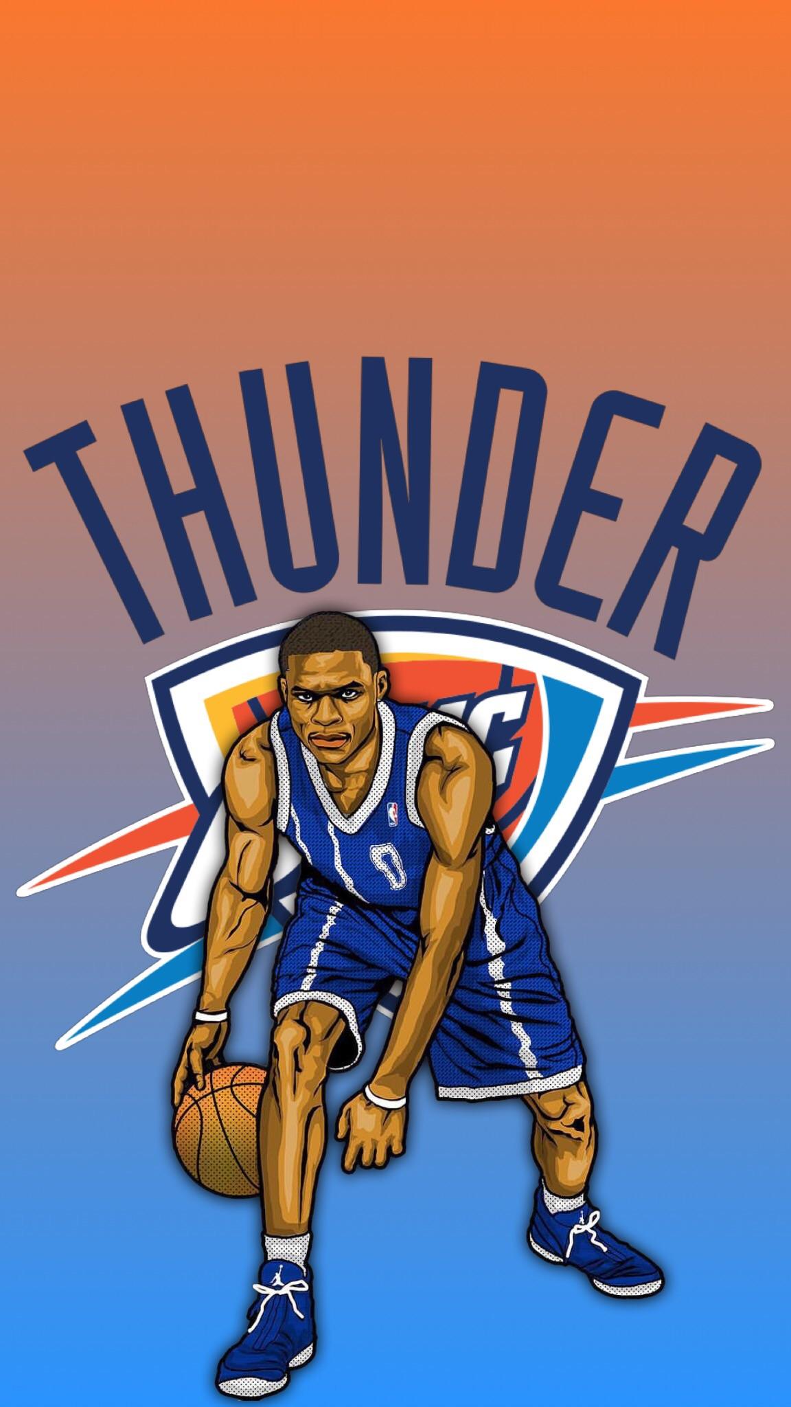 Oklahoma City Thunder Logo - HD Wallpaper 