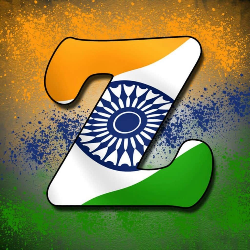 Indian Flag Alphabet P - HD Wallpaper 