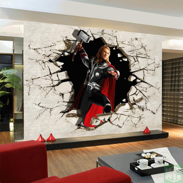 Gallery Desc - Window 3d Wall Stickers - HD Wallpaper 