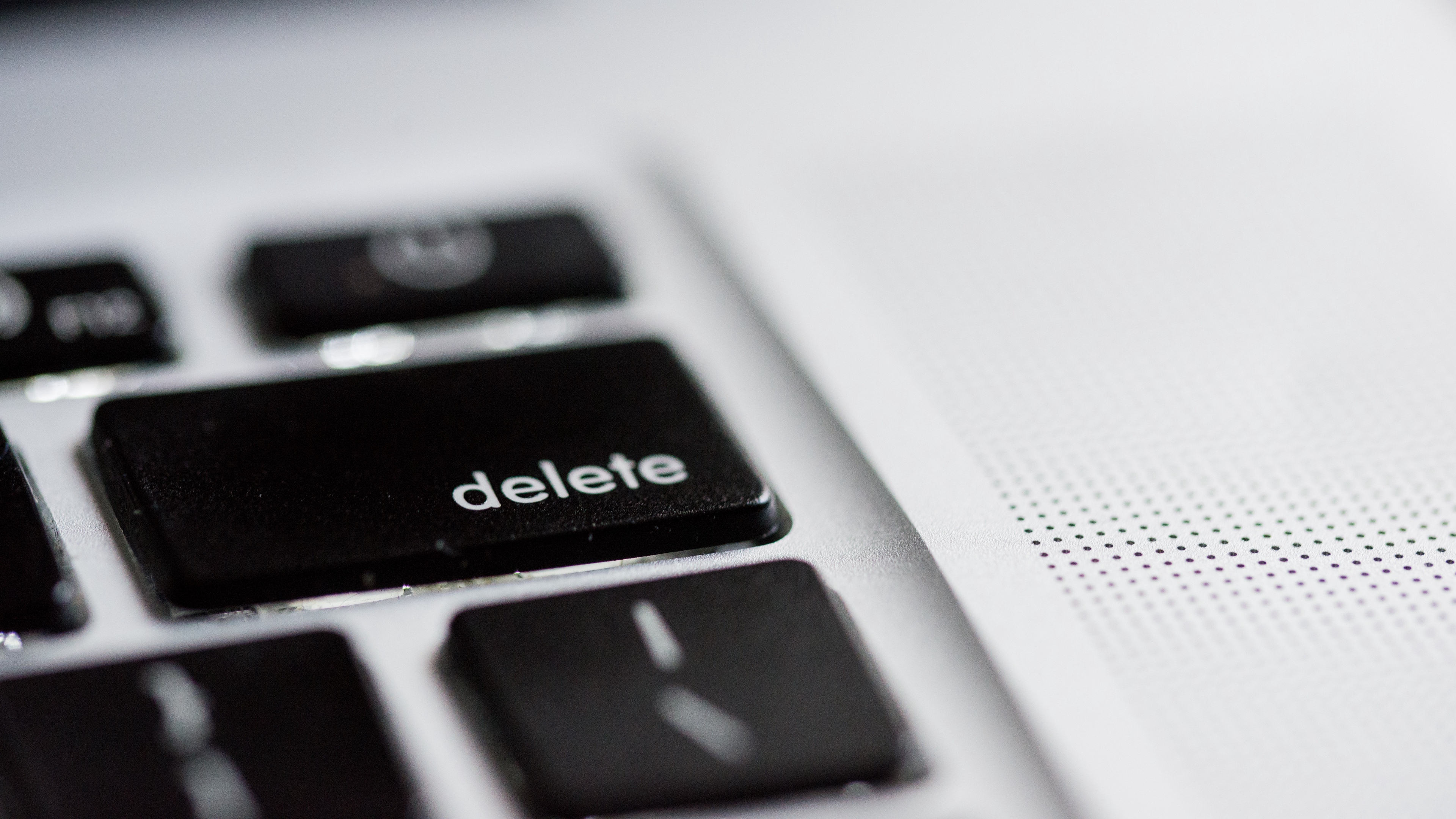 Wallpaper Key, Delete, Keyboard, Laptop - Delete Key - HD Wallpaper 