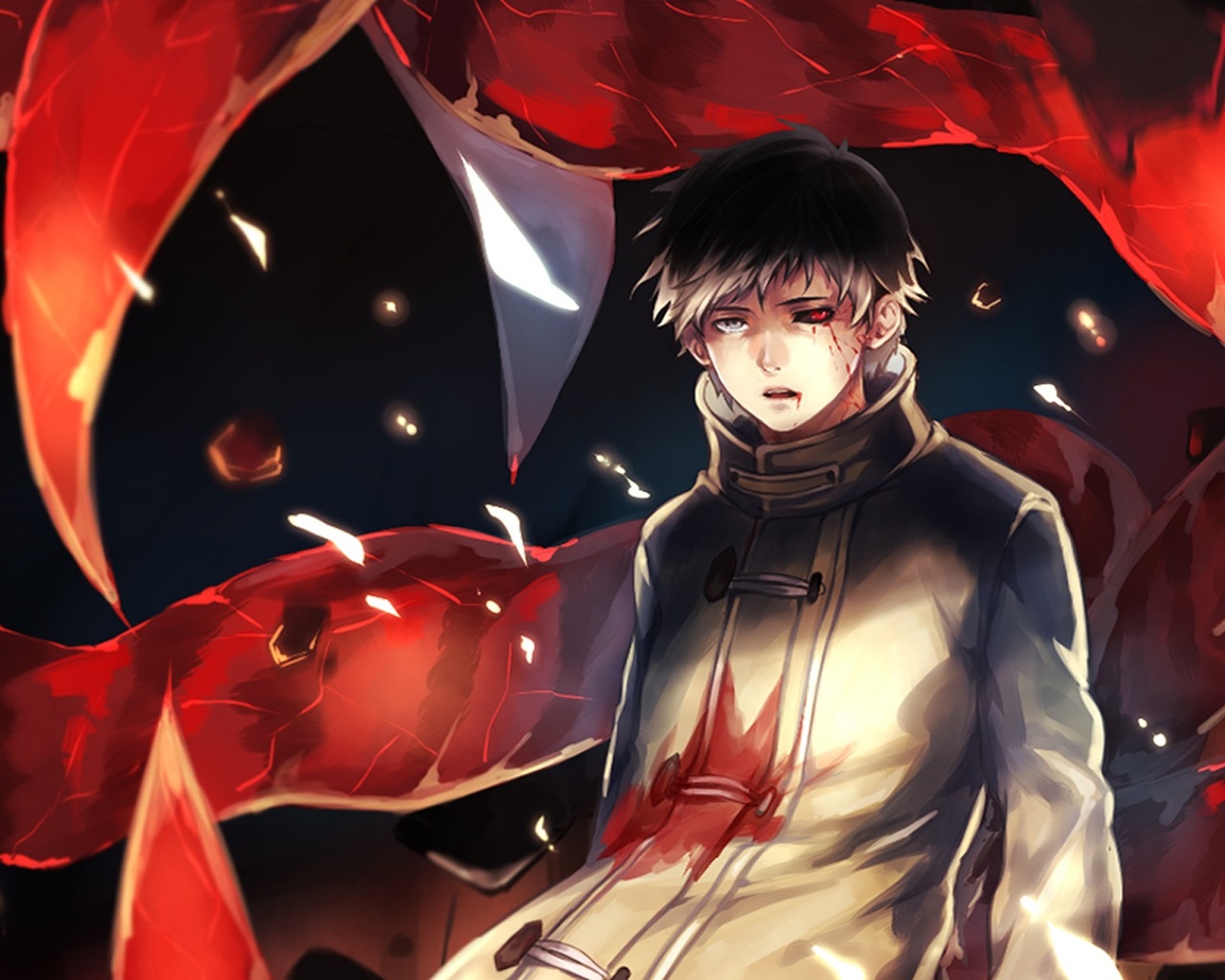 Tokyo Ghoul Hd Wallpaper - Tokyo Ghoul Ken Kaneki Power - HD Wallpaper 