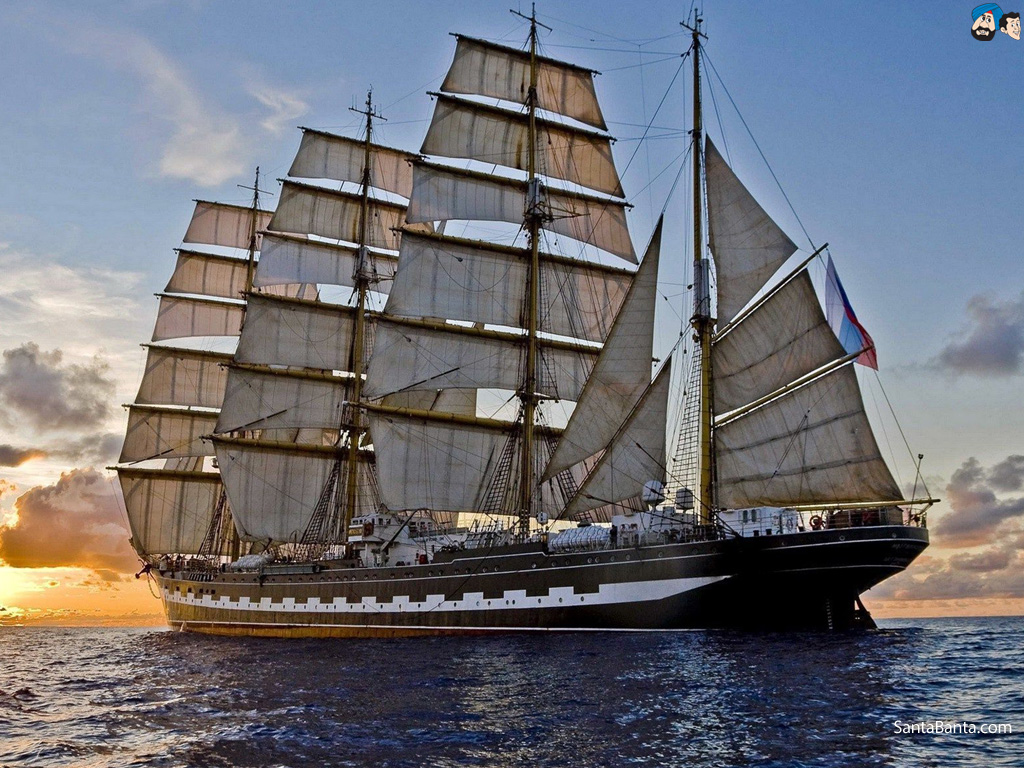 Wooden Sailboats, Wallpaper Download To Your Desktop, - Desktop Tall Ship Background - HD Wallpaper 