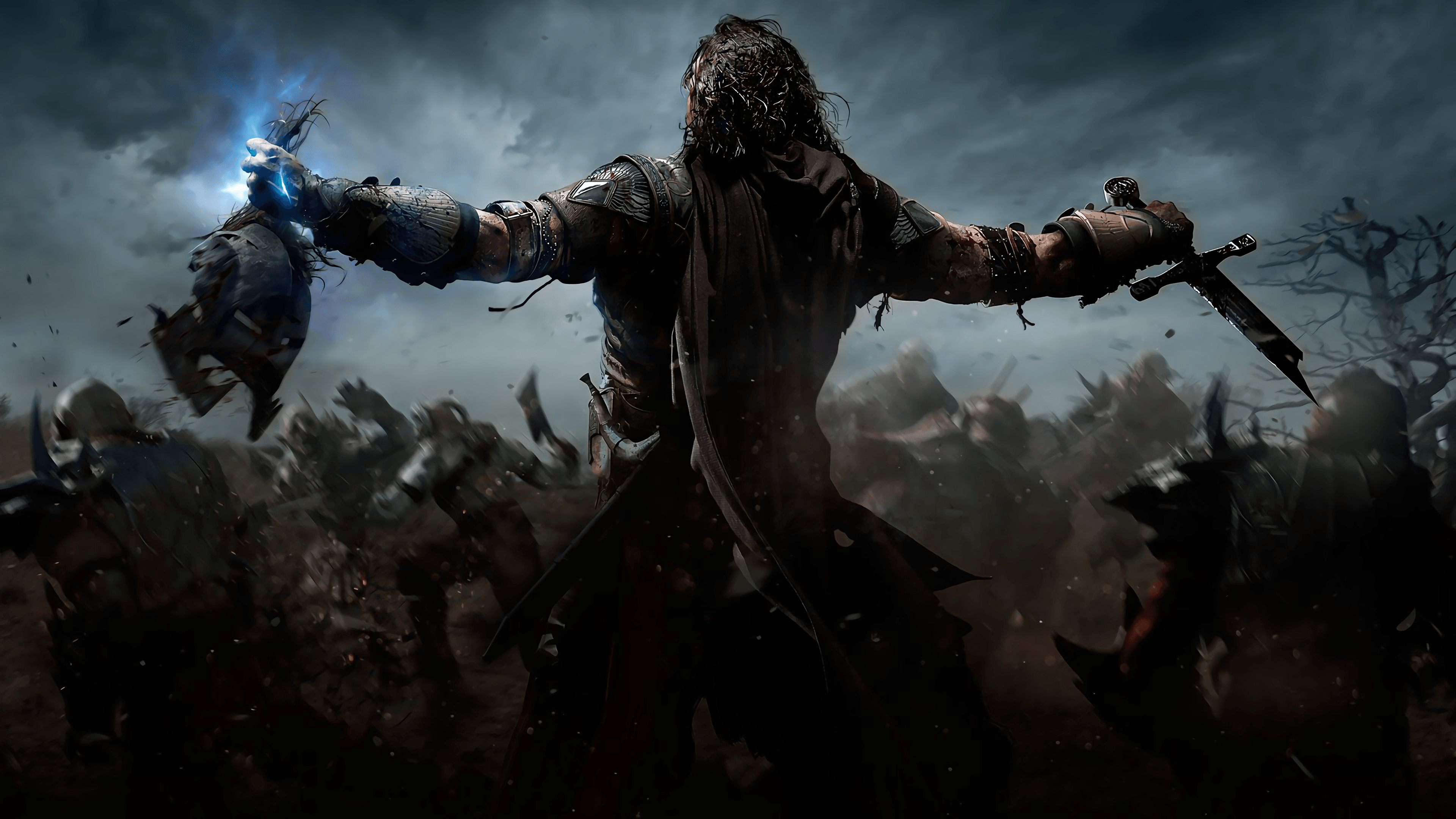 Shadow Of Mordor Art - HD Wallpaper 