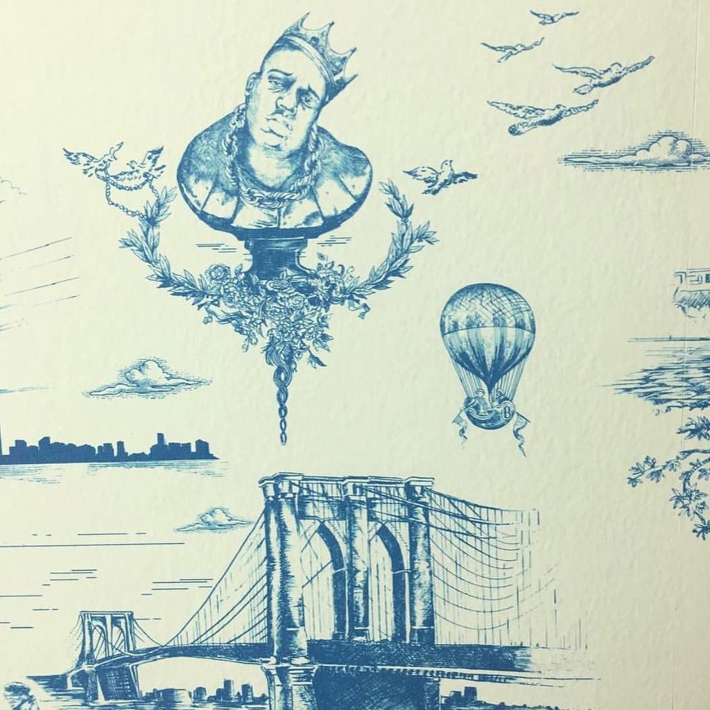 Brooklyn Toile - HD Wallpaper 