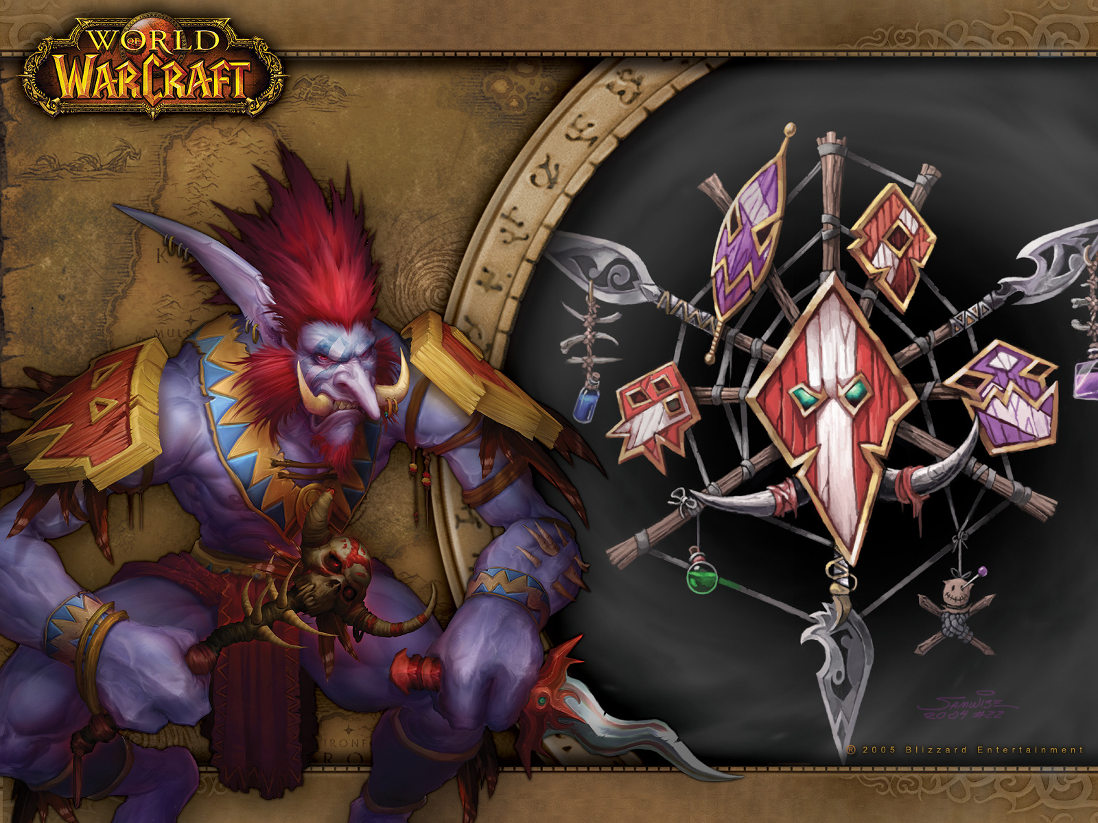 Warcraft Troll - HD Wallpaper 