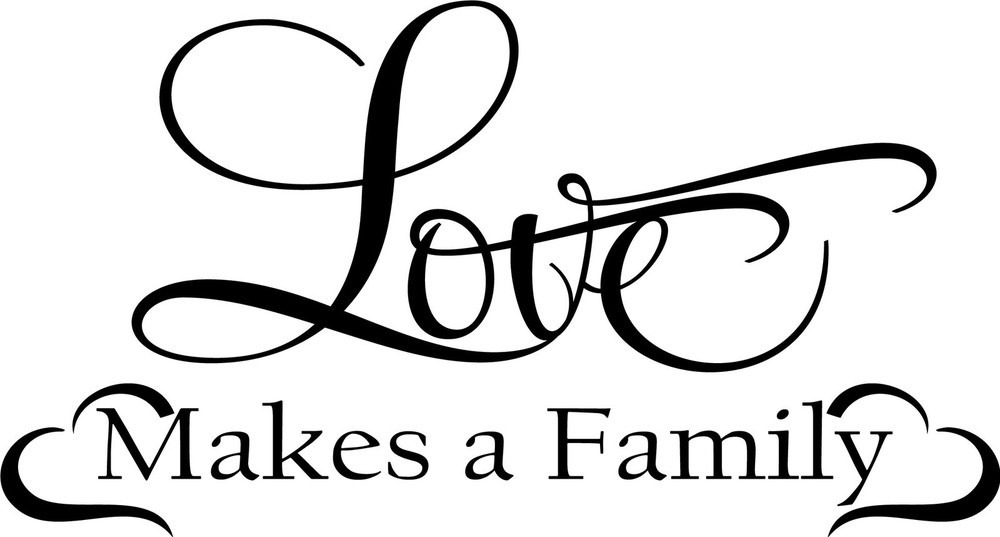 Family Love Quotes Images - Love Make A Family - HD Wallpaper 