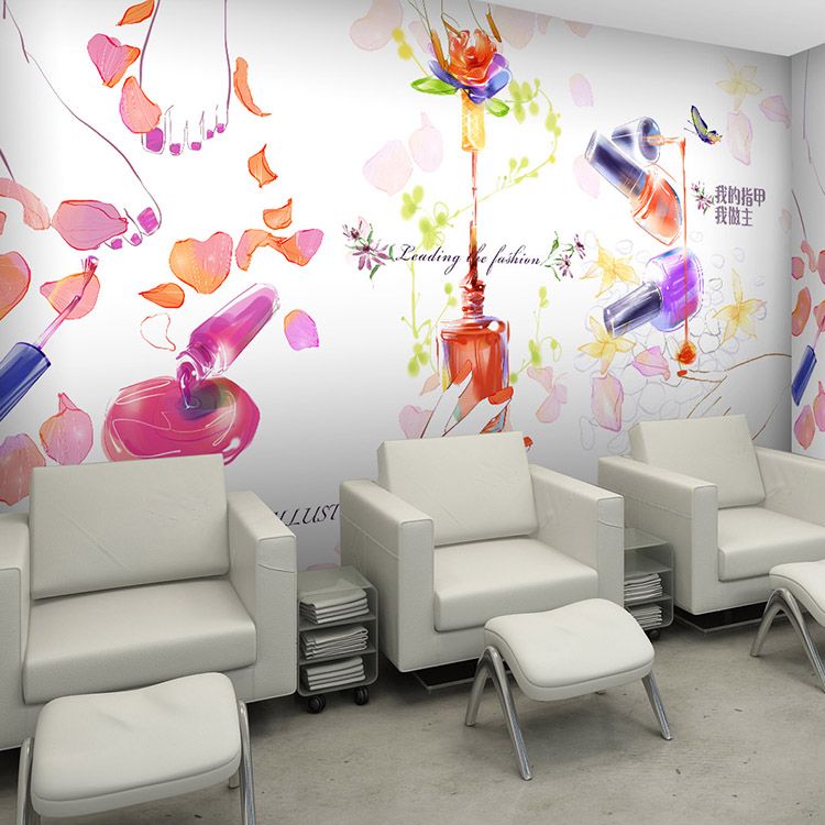 Wall Painting For Makeup Room - HD Wallpaper 