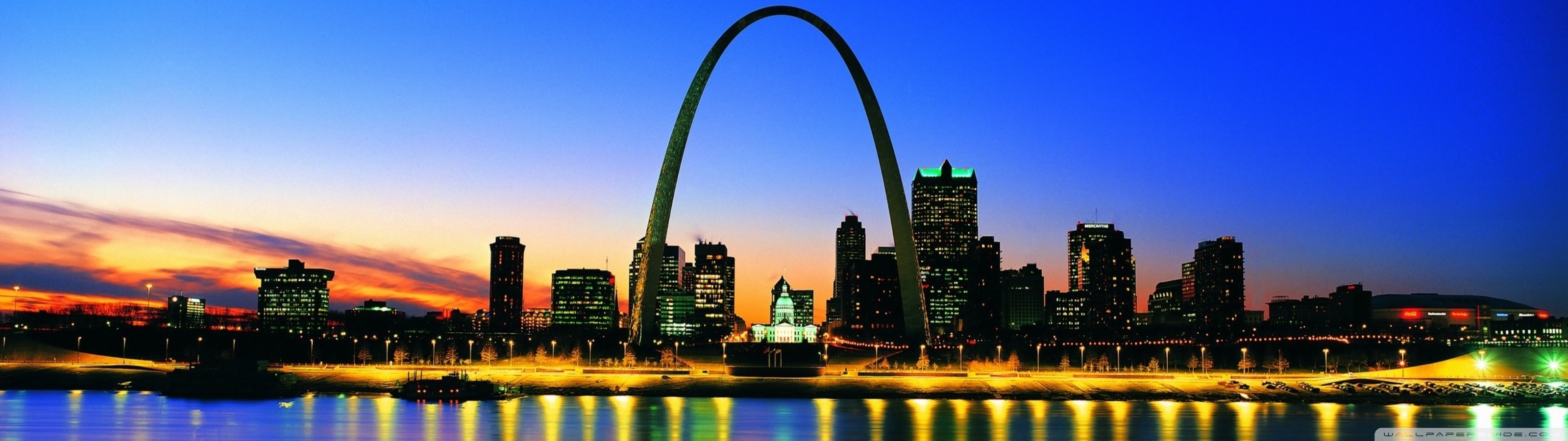 Wallpaper - St Louis Skyline - HD Wallpaper 