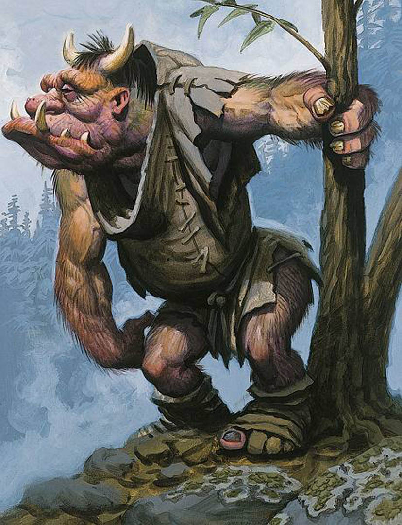 Lowland Troll - Troll Fantasy Art - HD Wallpaper 