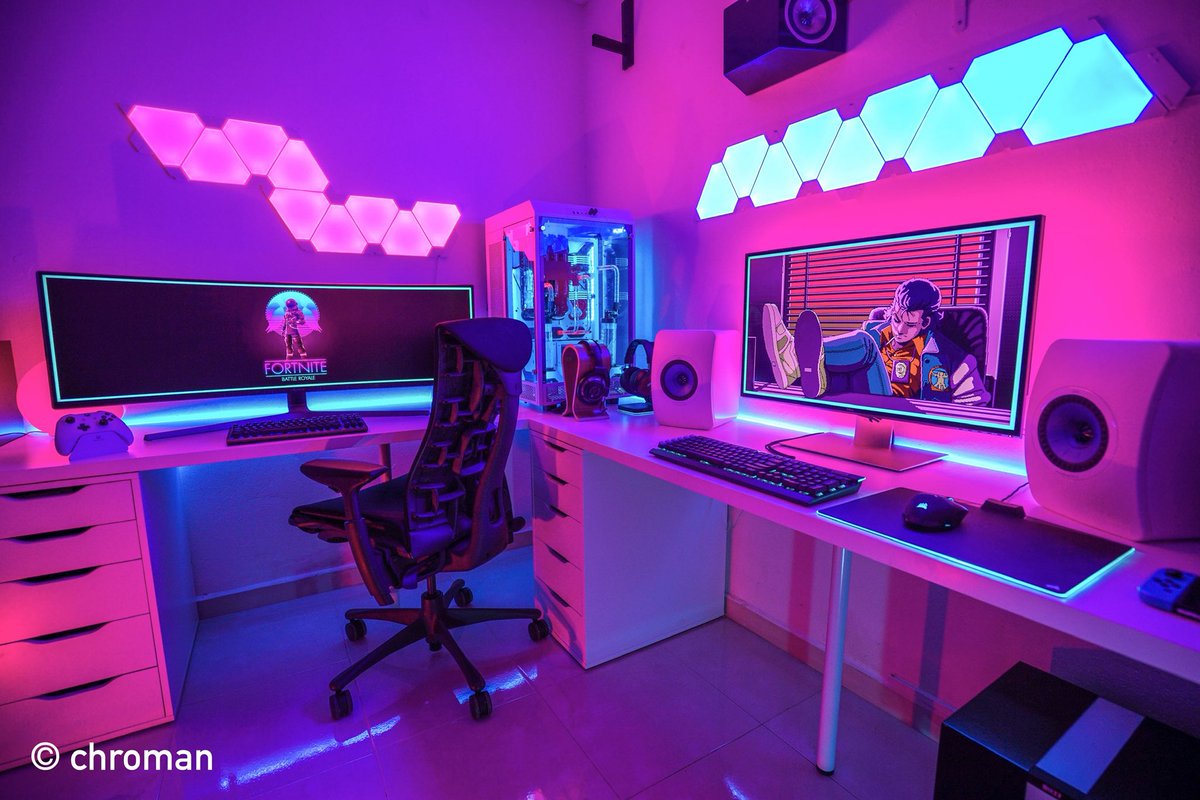 Led Gaming Setup - 1200x800 Wallpaper 