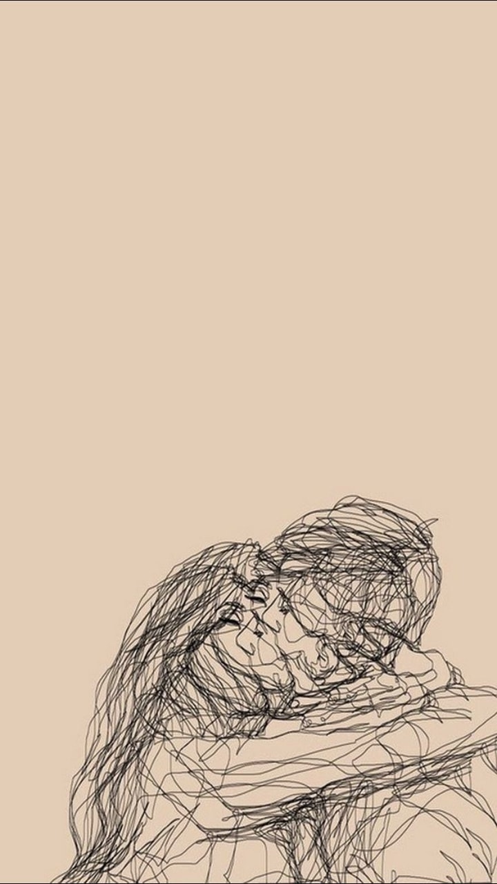 Love, Art, And Couple Image - Sophie Schultz Make Out - HD Wallpaper 