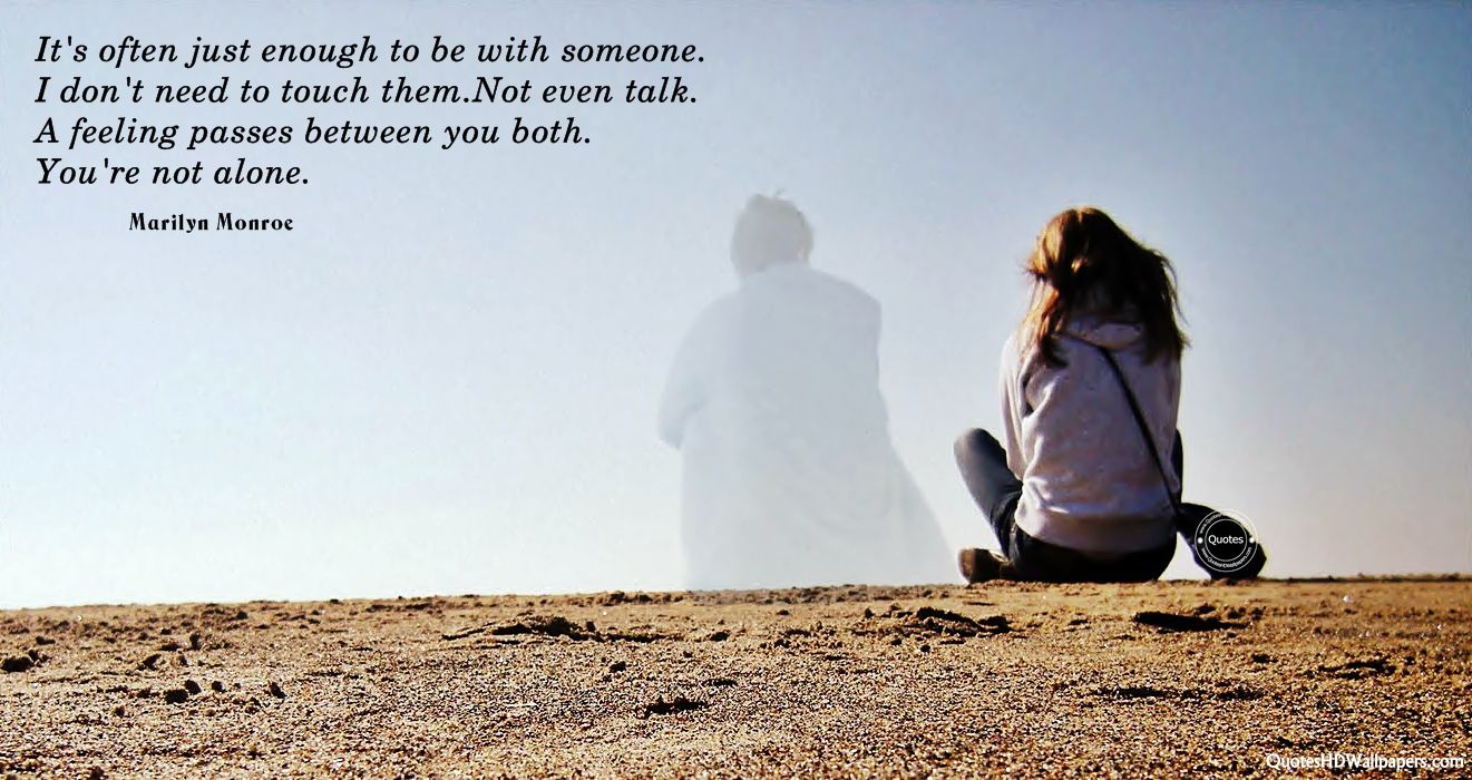 Lonely Quotes - 1321x700 Wallpaper 