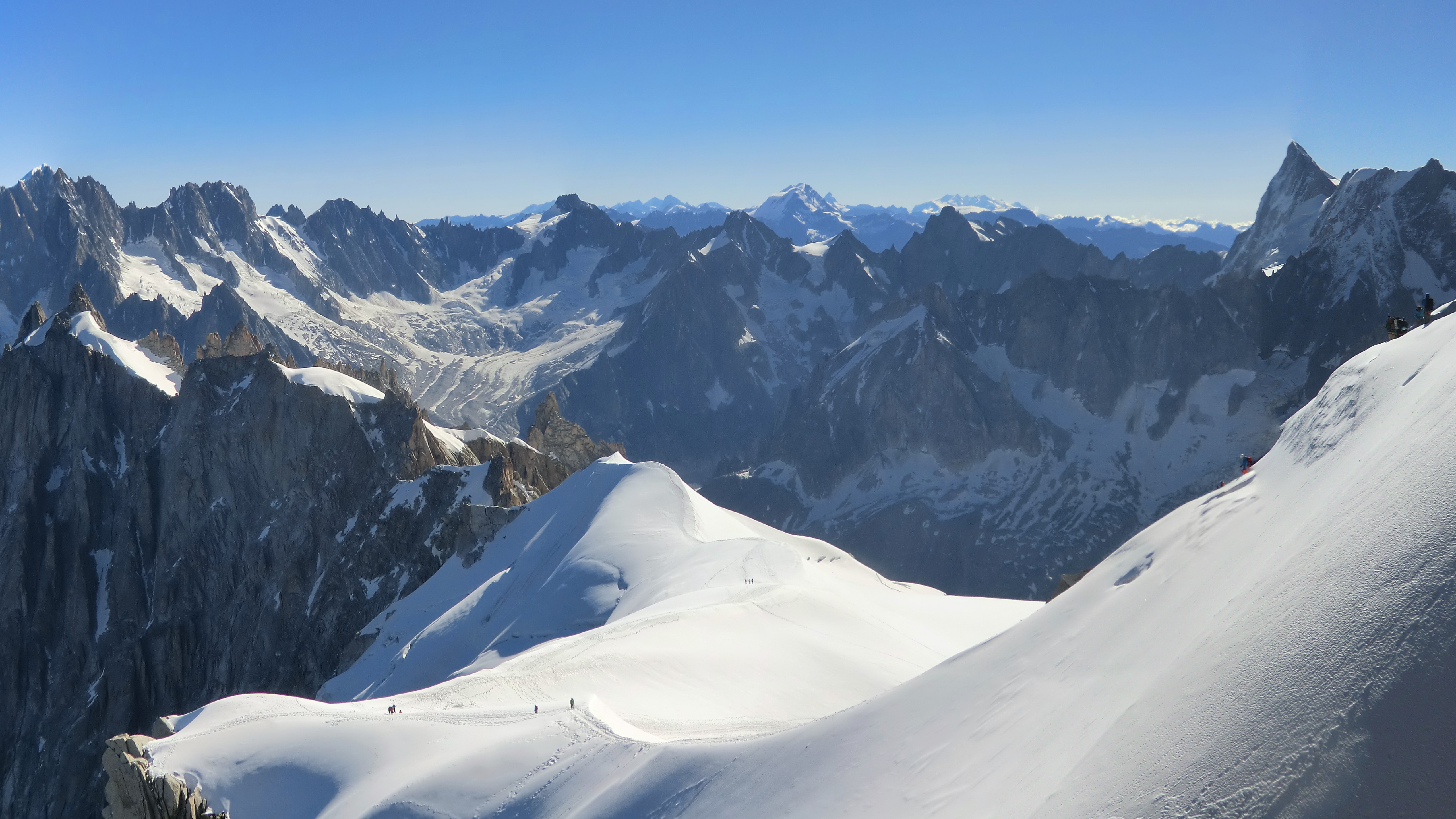 Aiguille Du Midi - HD Wallpaper 