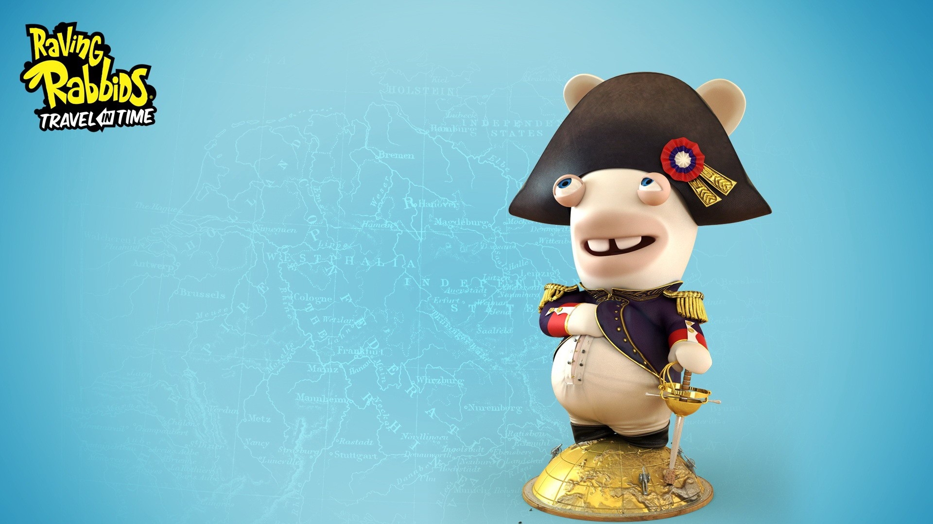 Raving Rabbids Travel In Time Toys - HD Wallpaper 