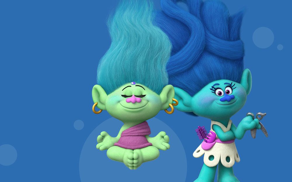 Trolls The Movie Meditating Troll - HD Wallpaper 