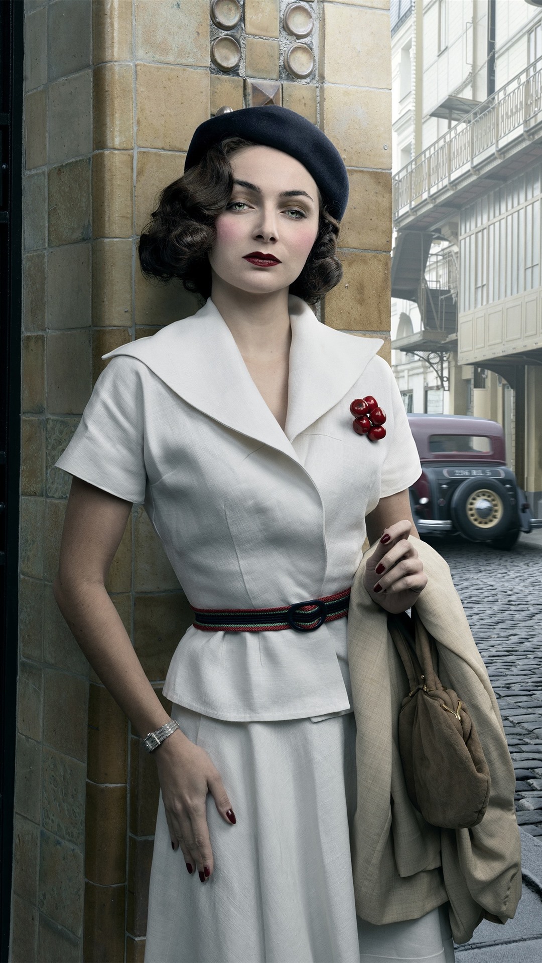 Retro Style Cars Girls - HD Wallpaper 