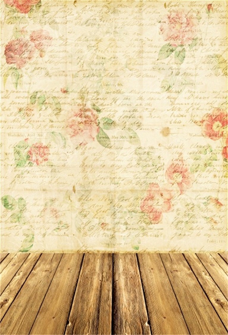 Vintage Floral Design Background - HD Wallpaper 
