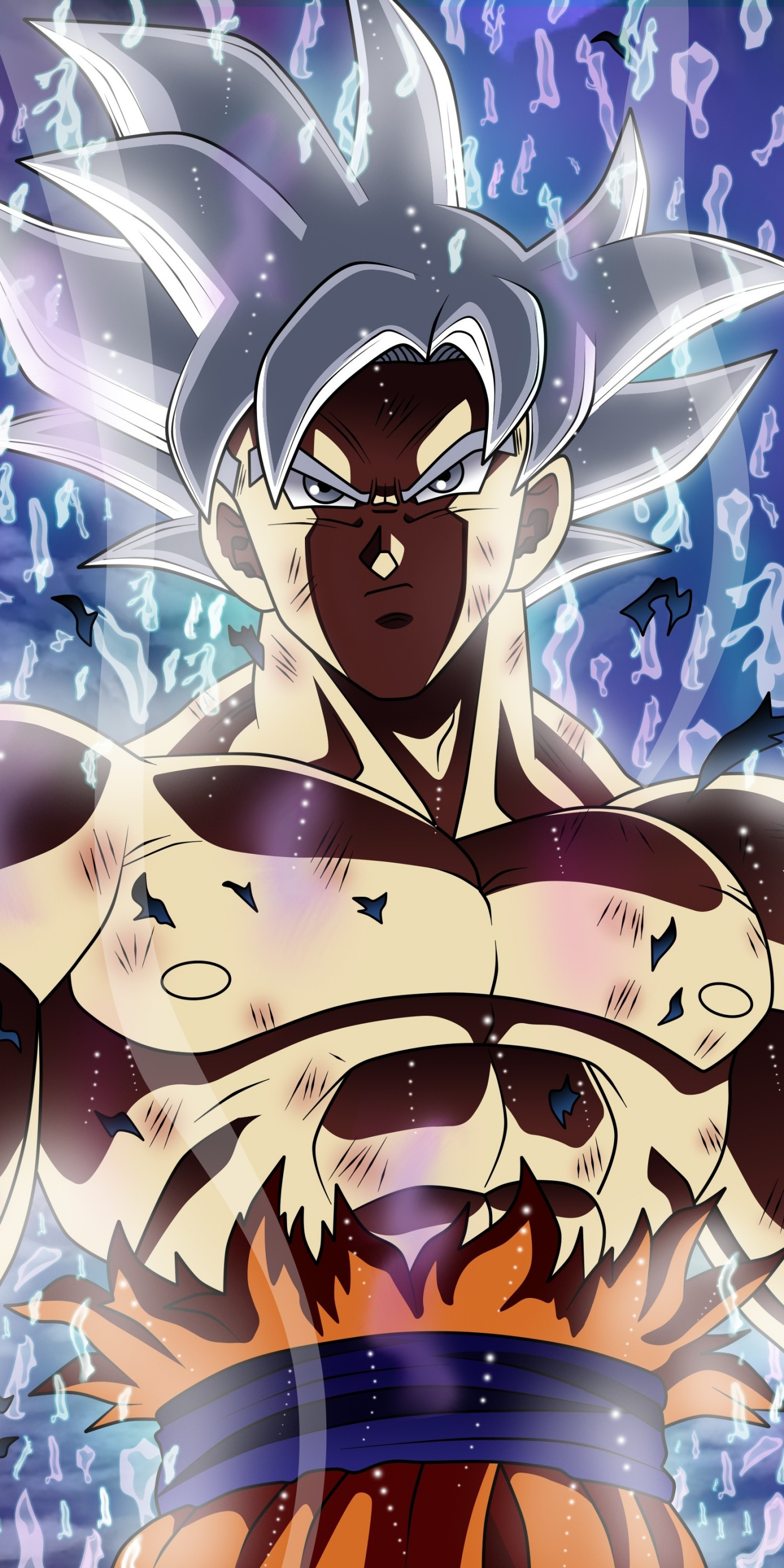 Ultra Power, White Hair, Dragon Ball Super, Goku, Wallpaper - Android Dragon Ball Súper - HD Wallpaper 