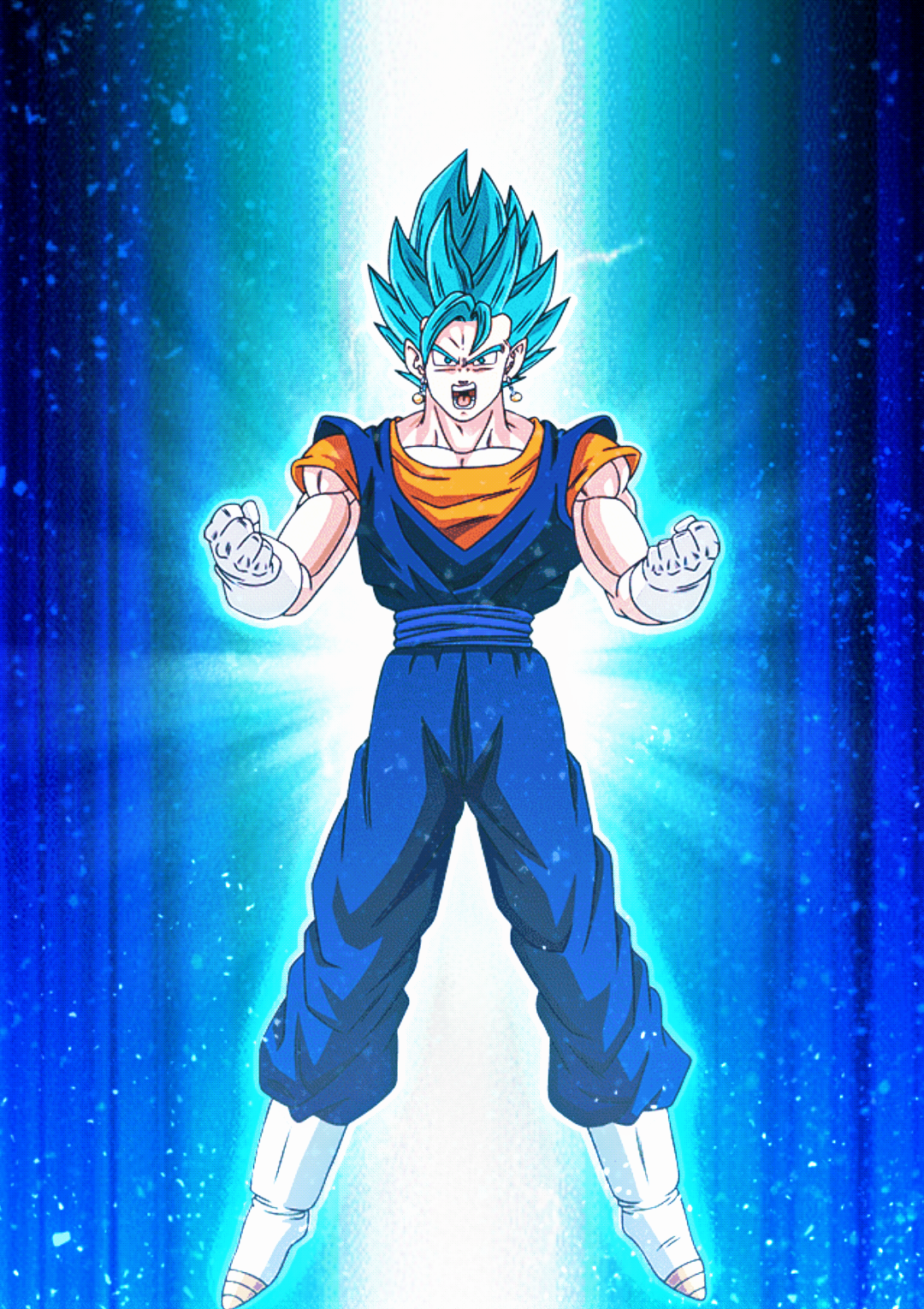 Dragon Ball Z Vegito Blue - HD Wallpaper 