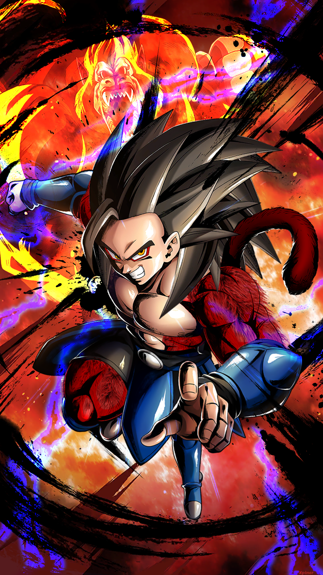 Dragon Ball Legends Ssj4 - HD Wallpaper 