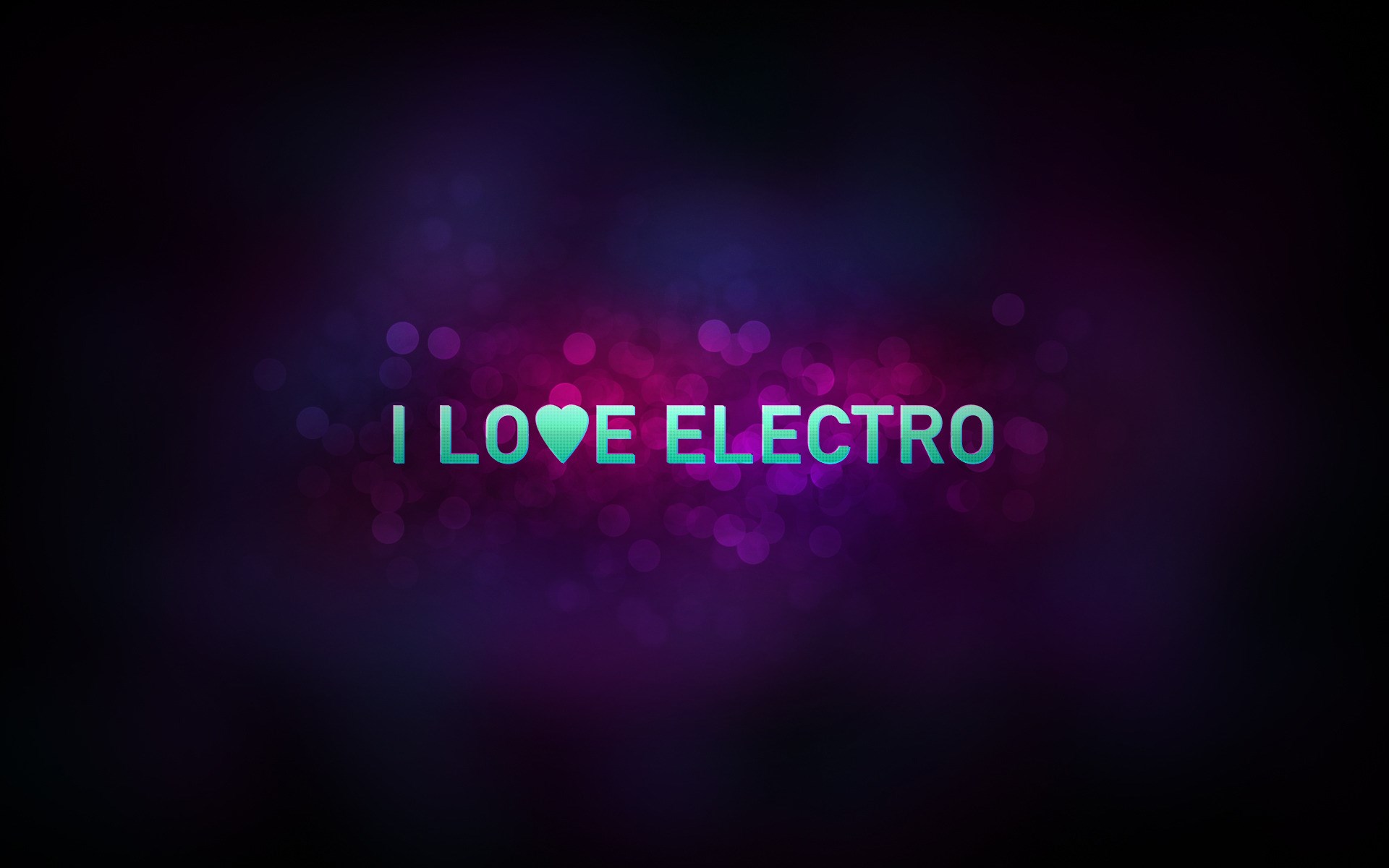 Love Electro - HD Wallpaper 