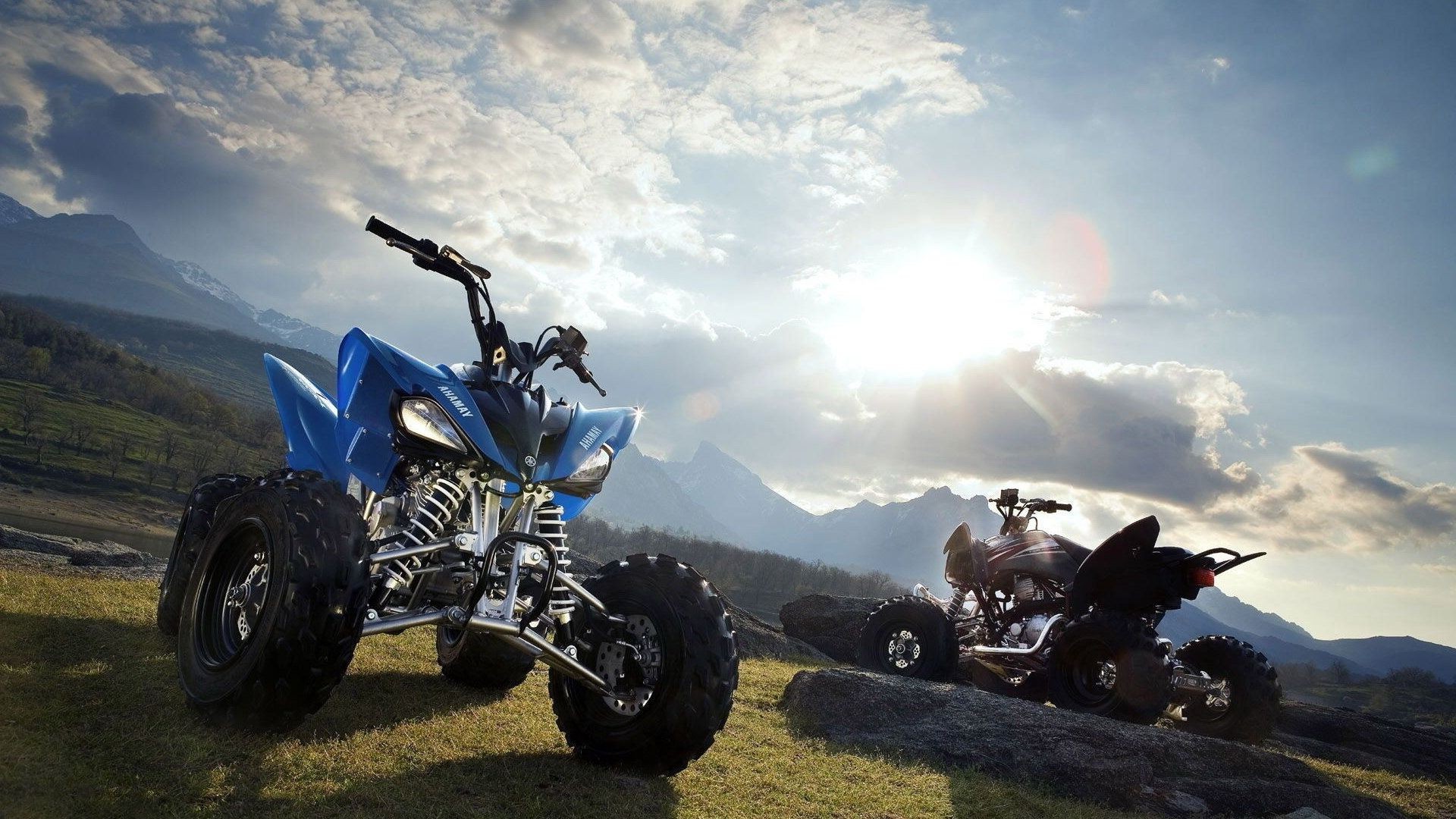 Atvs Vehicle Transportation System Action Race - All-terrain Vehicle - HD Wallpaper 