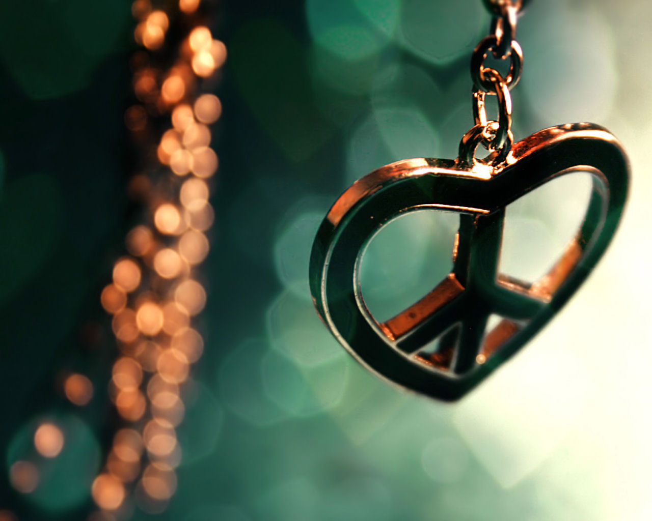 Peace, Love, And Heart Image - Best Wallpaper Of Peace - HD Wallpaper 