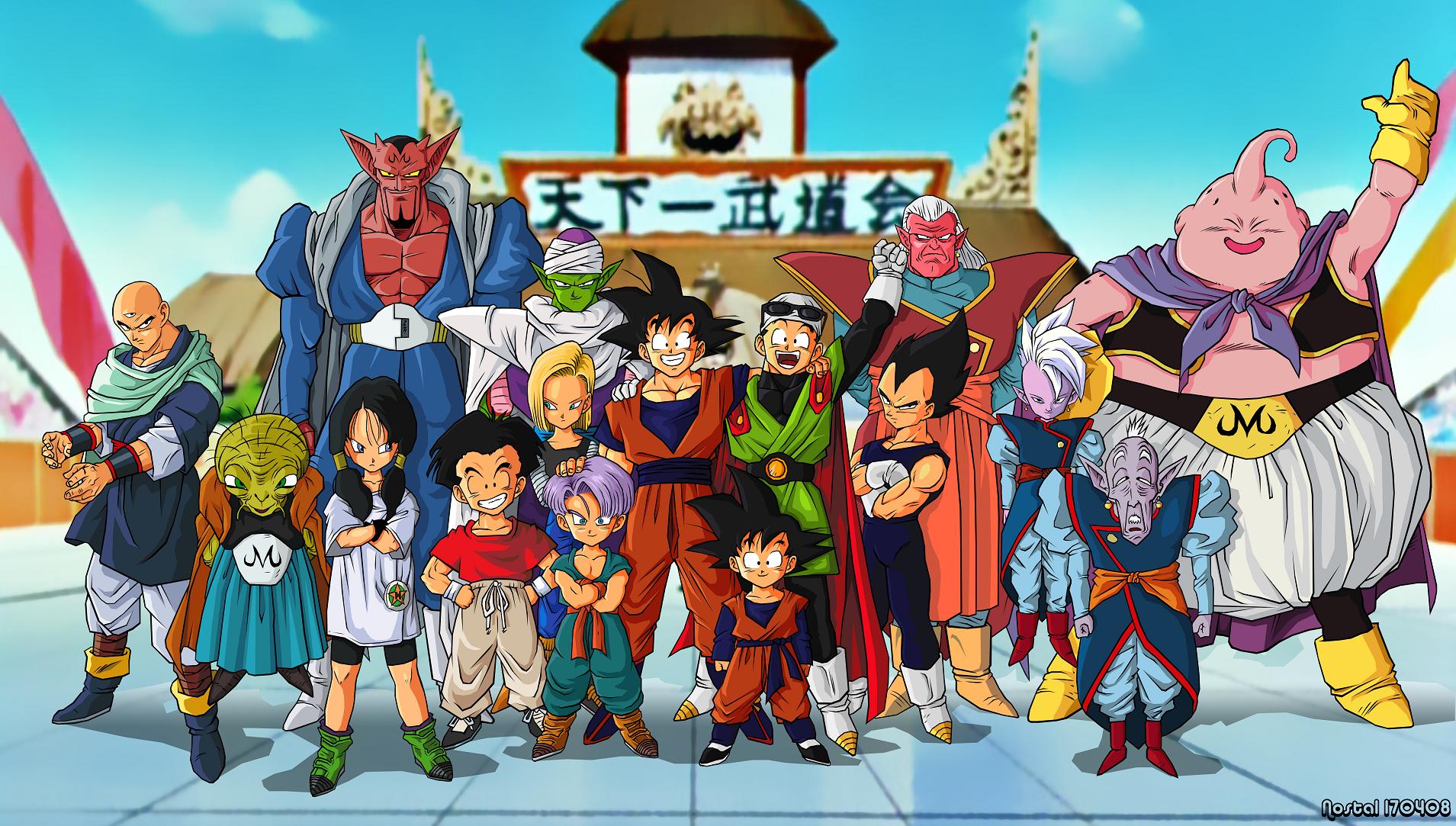 Dragon Ball Z Saga Boo - Dragon Ball Z - HD Wallpaper 