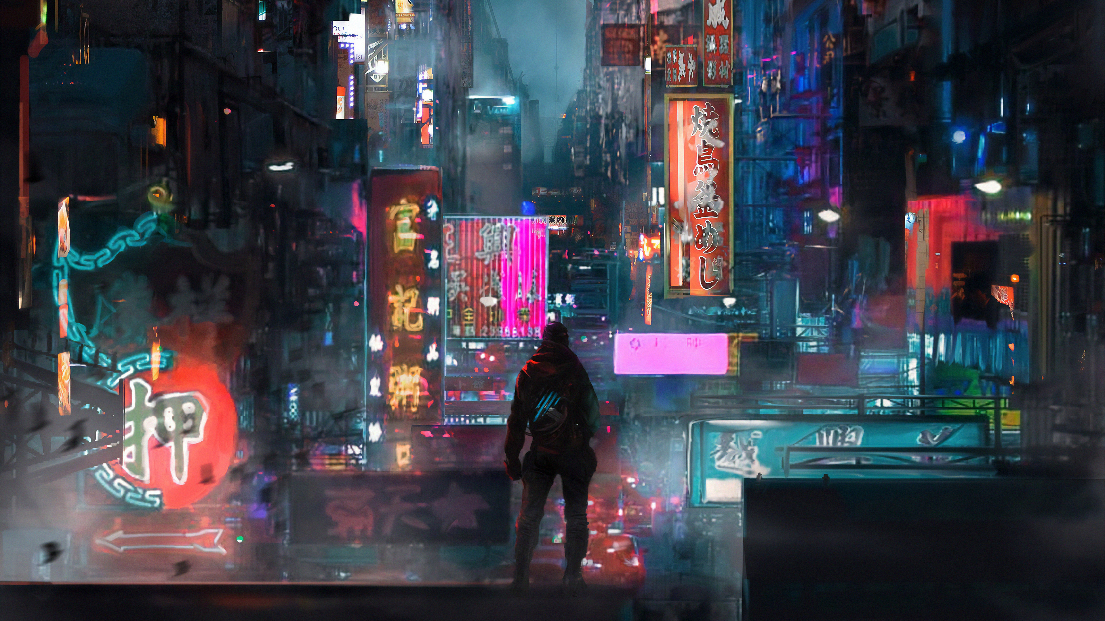 John Liew Cyberpunk 2077 Art - HD Wallpaper 
