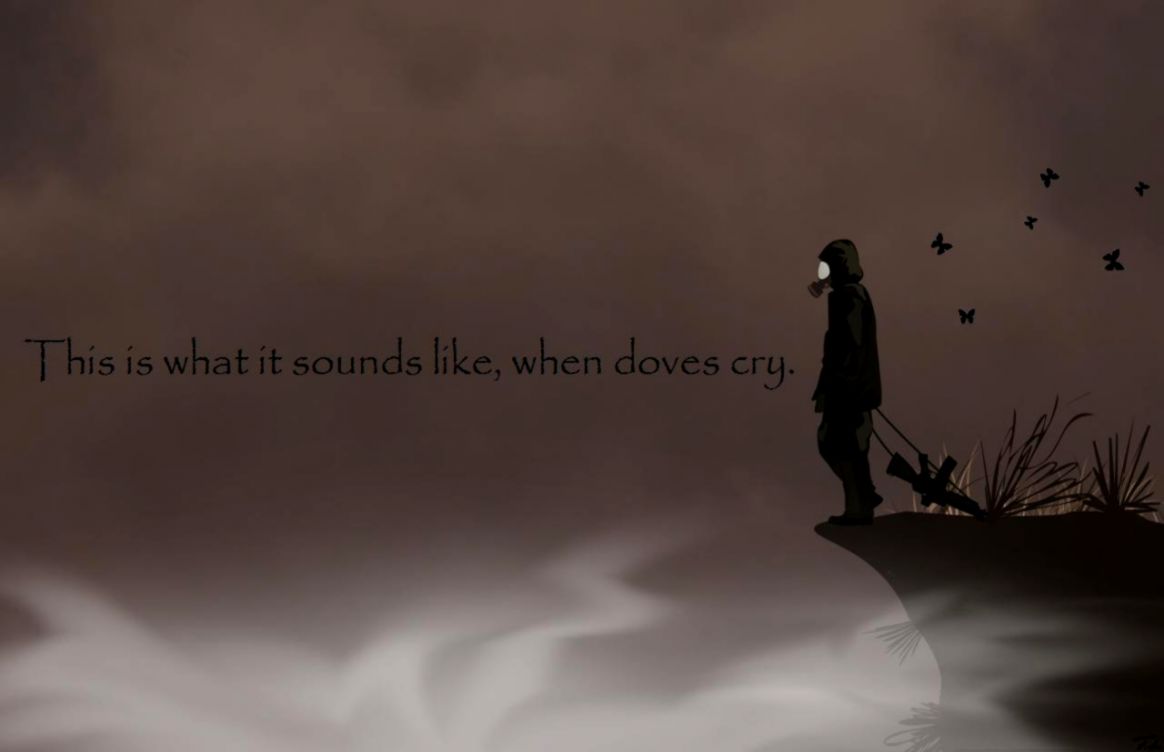 Quote Wallpaper And Background Image Id298565 - Gas Mask - HD Wallpaper 