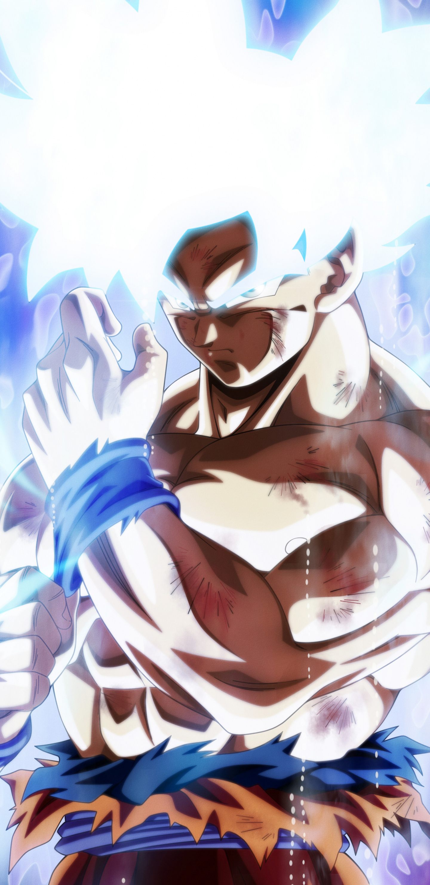 Glow, Goku, Dragon Ball Super, Anime, Art, Wallpaper - Dbz Goku Ultra Instinct - HD Wallpaper 