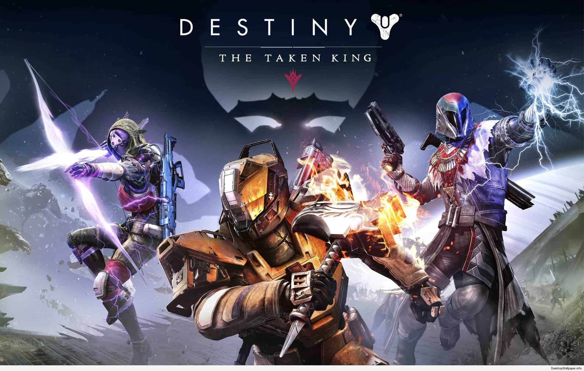 4k Game Wallpaper - Destiny The Taken King Poster - HD Wallpaper 