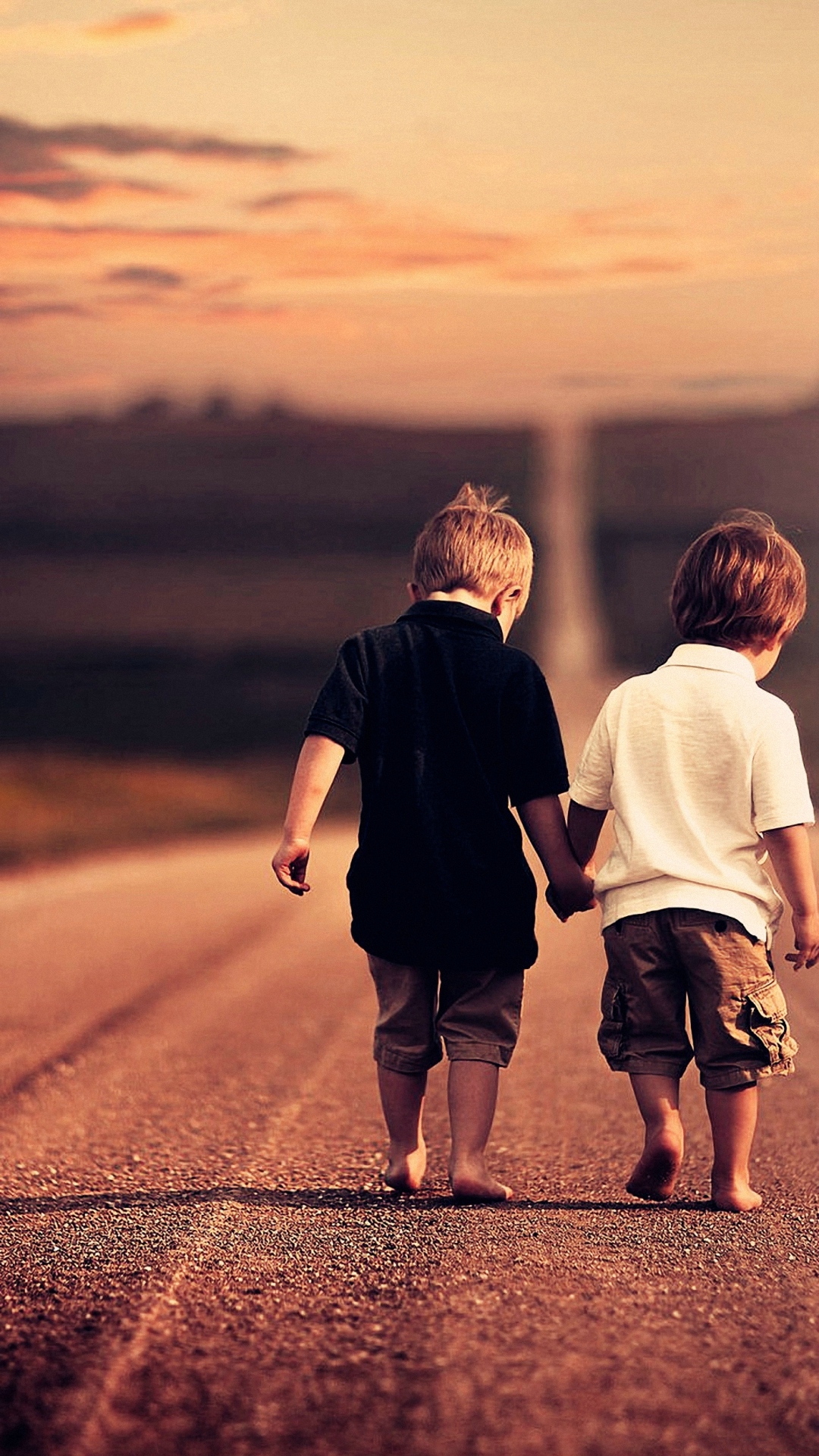 Pretty Cute Kids Iphone Image - Friendship Photos Full Hd - HD Wallpaper 