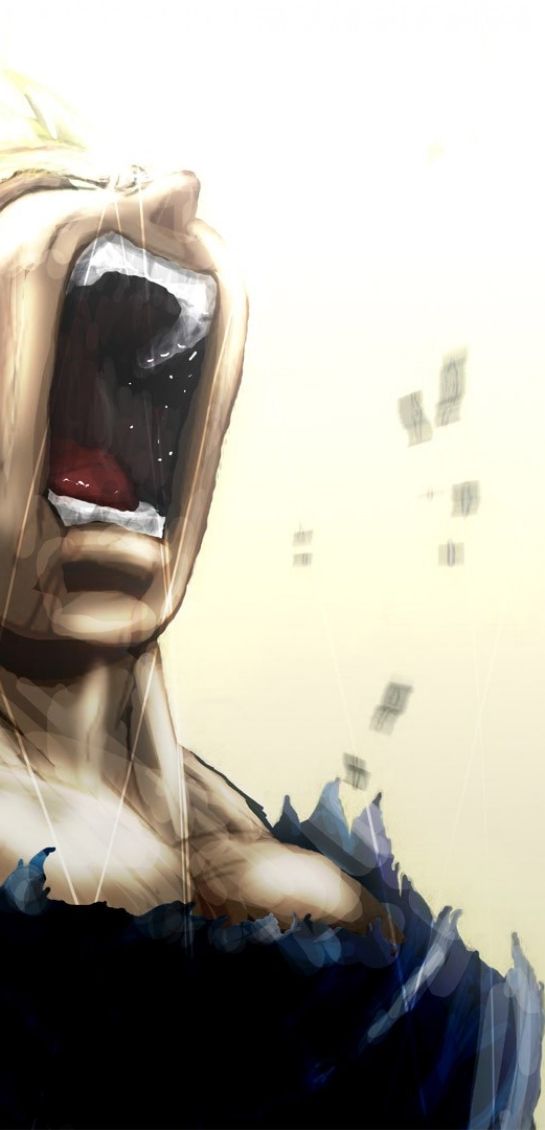 Dragon Ball Z, Vegeta, Scream - Dragon Ball Vegeta Fan Art - HD Wallpaper 