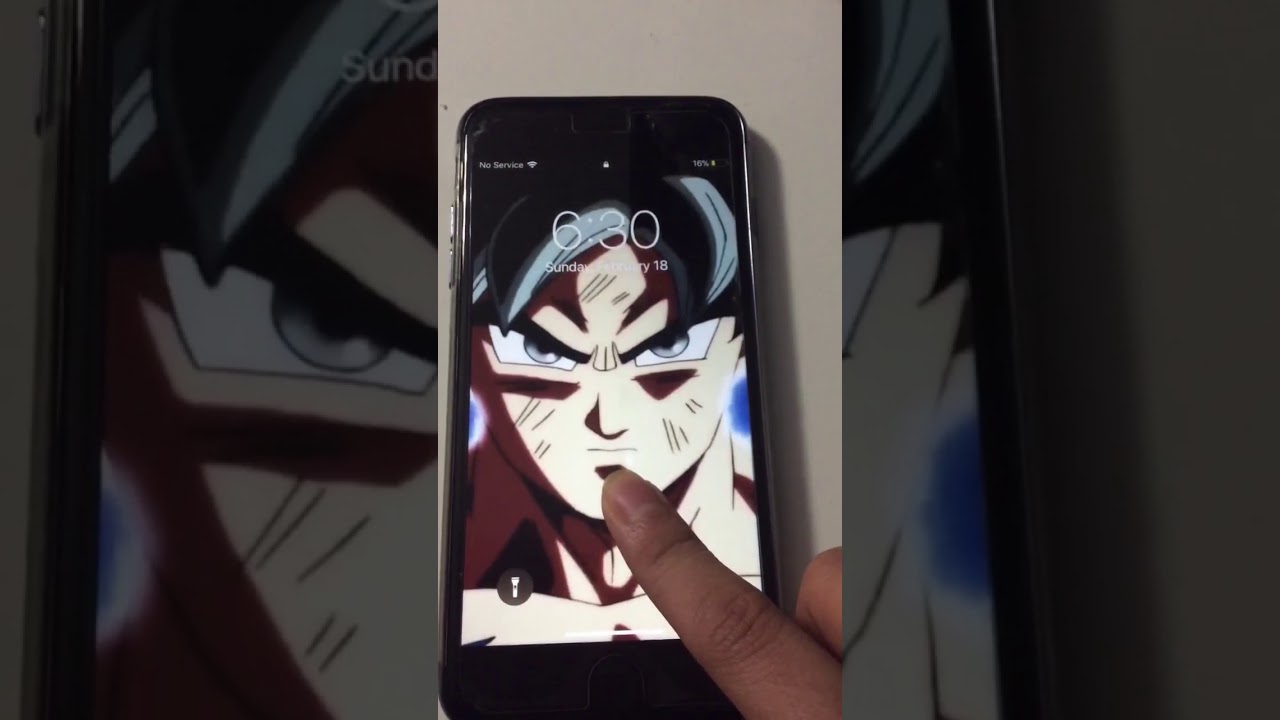 Goku Ultra Instinct Live Wallpaper Iphone - HD Wallpaper 