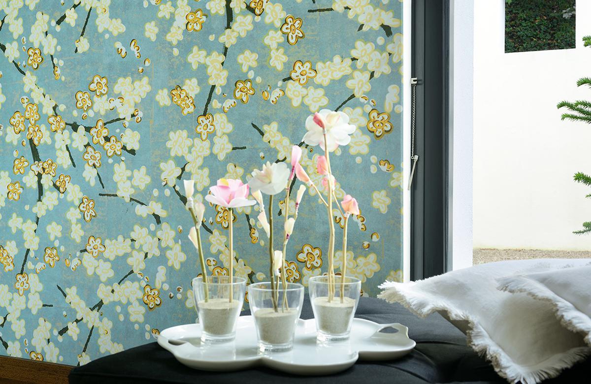 Miroirs De L Âme - Elitis Floral - HD Wallpaper 