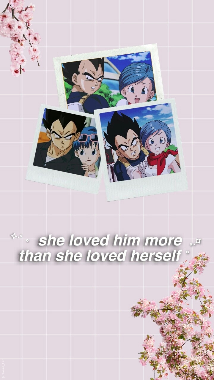 Edit, Pink, And Wallpaper Image - Bulma And Vegeta Aesthetic - HD Wallpaper 