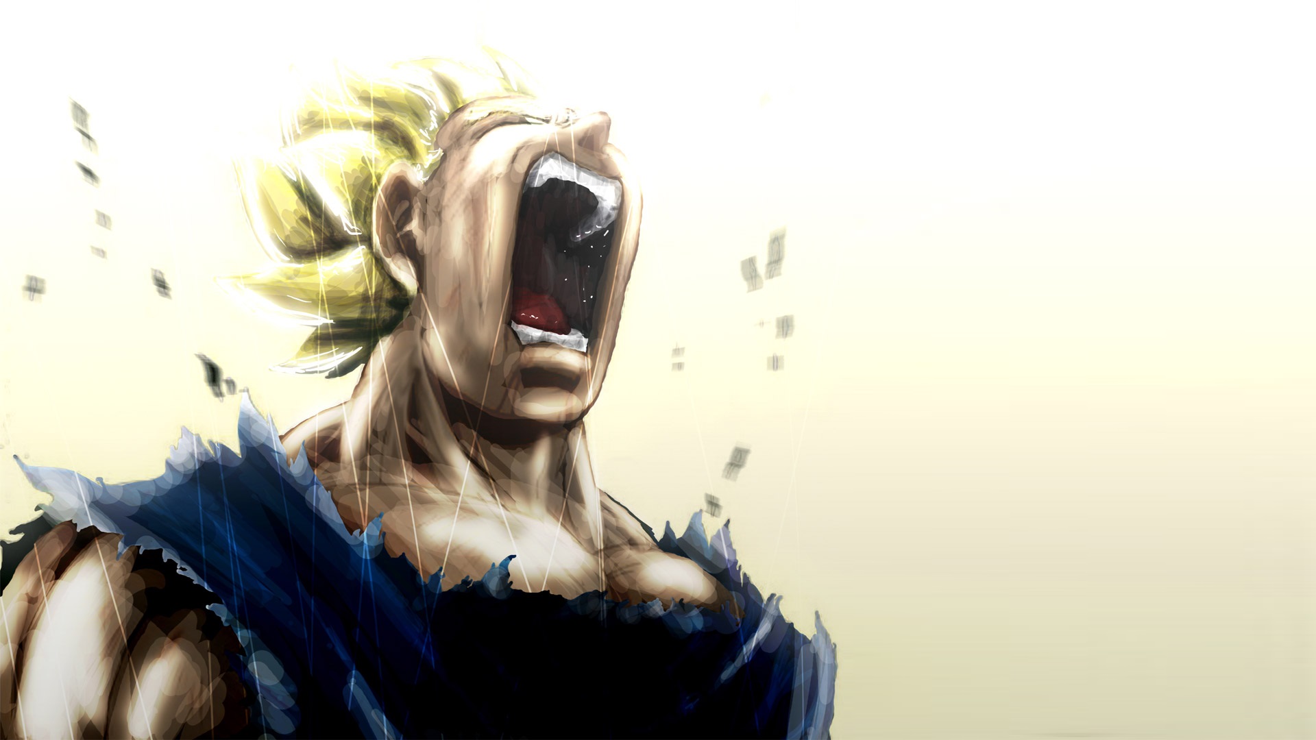 Dragon Ball Super Wallpaper Hd - Vegeta Super Saiyan Cry - HD Wallpaper 