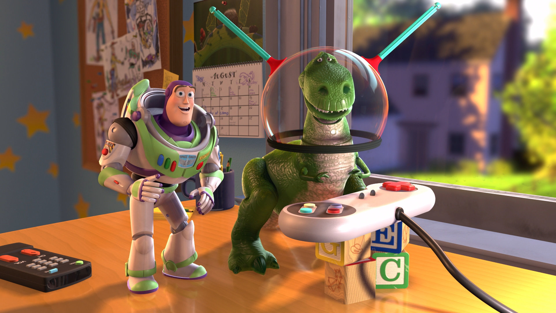 Best Toy Story Wallpaper Id - Toy Story 2 Scenes - HD Wallpaper 