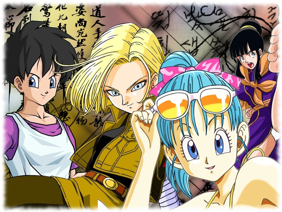 Dragon Ball Z Girls - Dbz Girls - HD Wallpaper 