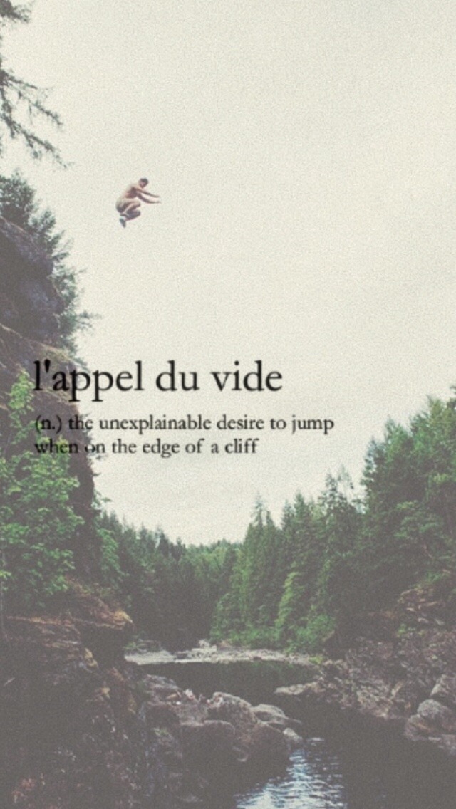 L Appel Du Vide Quotes - HD Wallpaper 