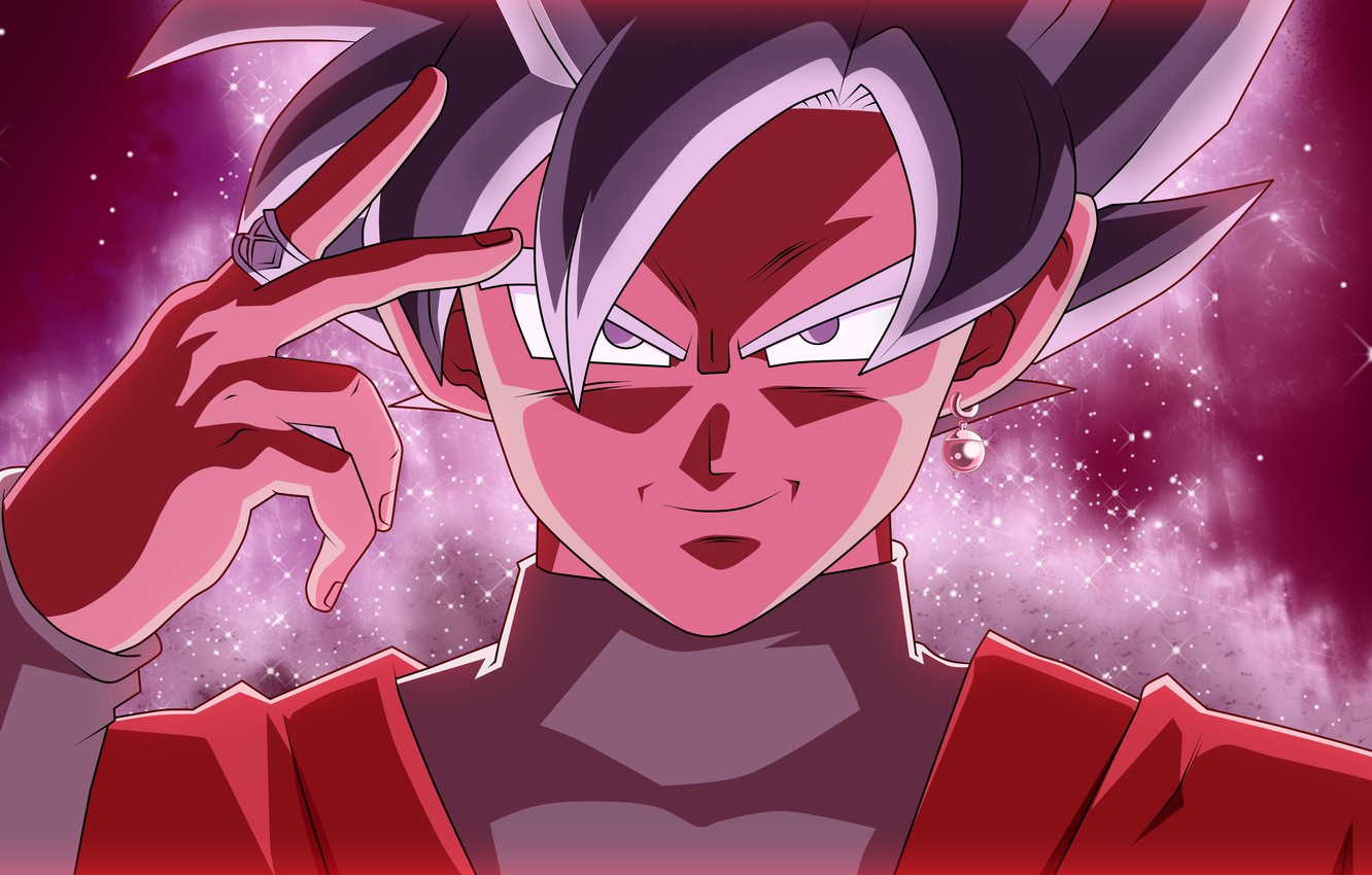 Photo Wallpaper Dbs, Sword, Game, Alien, Anime, Ring, - Goku Black Rose Kaioken X10 - HD Wallpaper 