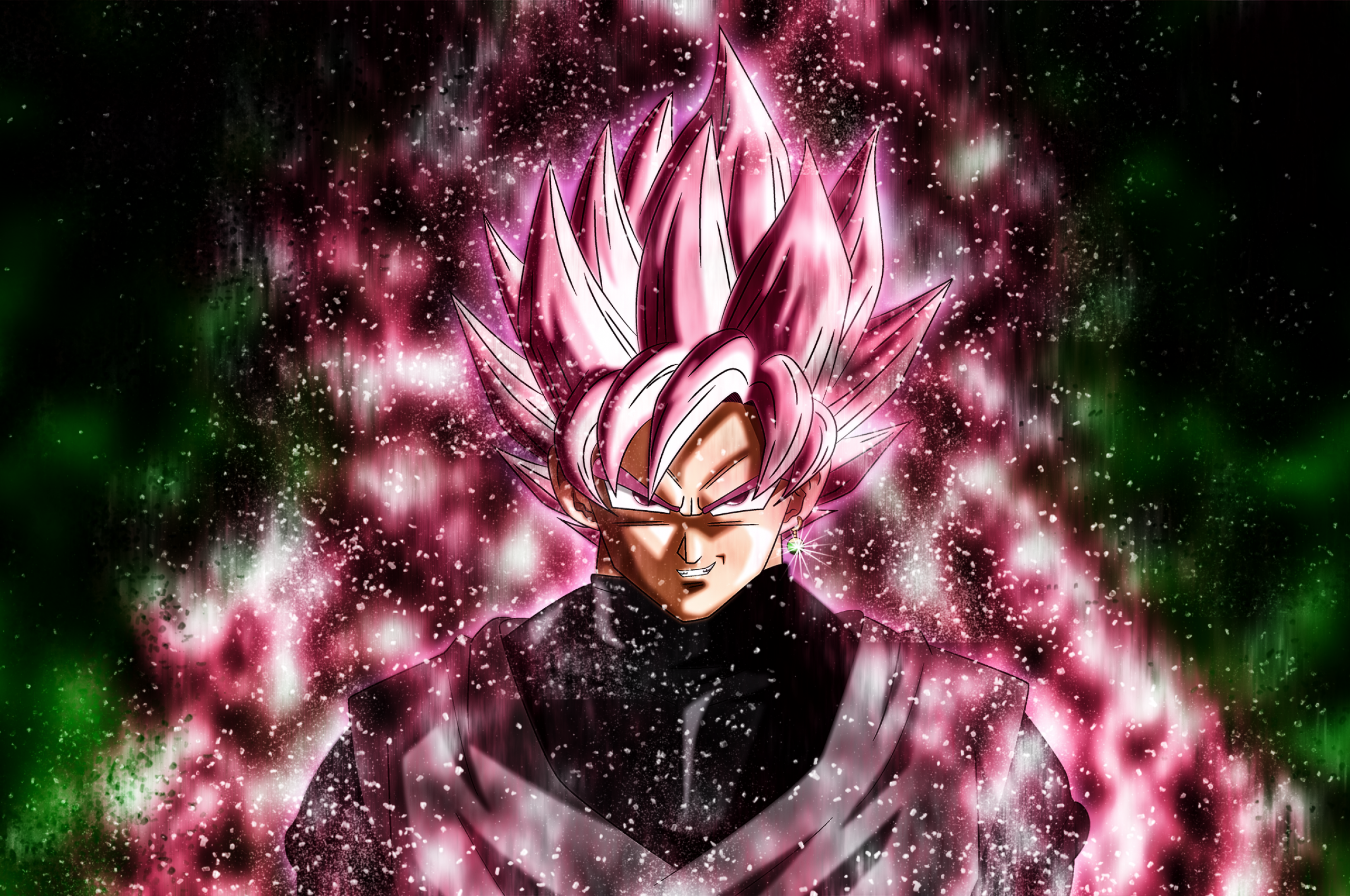 Black Goku, Transform, Dragon Ball - Goku Black - HD Wallpaper 