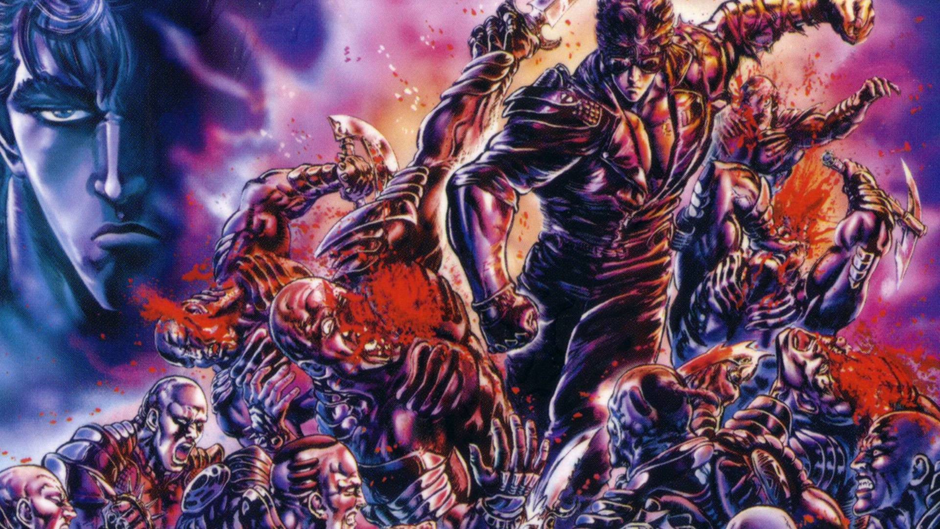 Fist Of The North Star - Background Fist Of The North Star - HD Wallpaper 