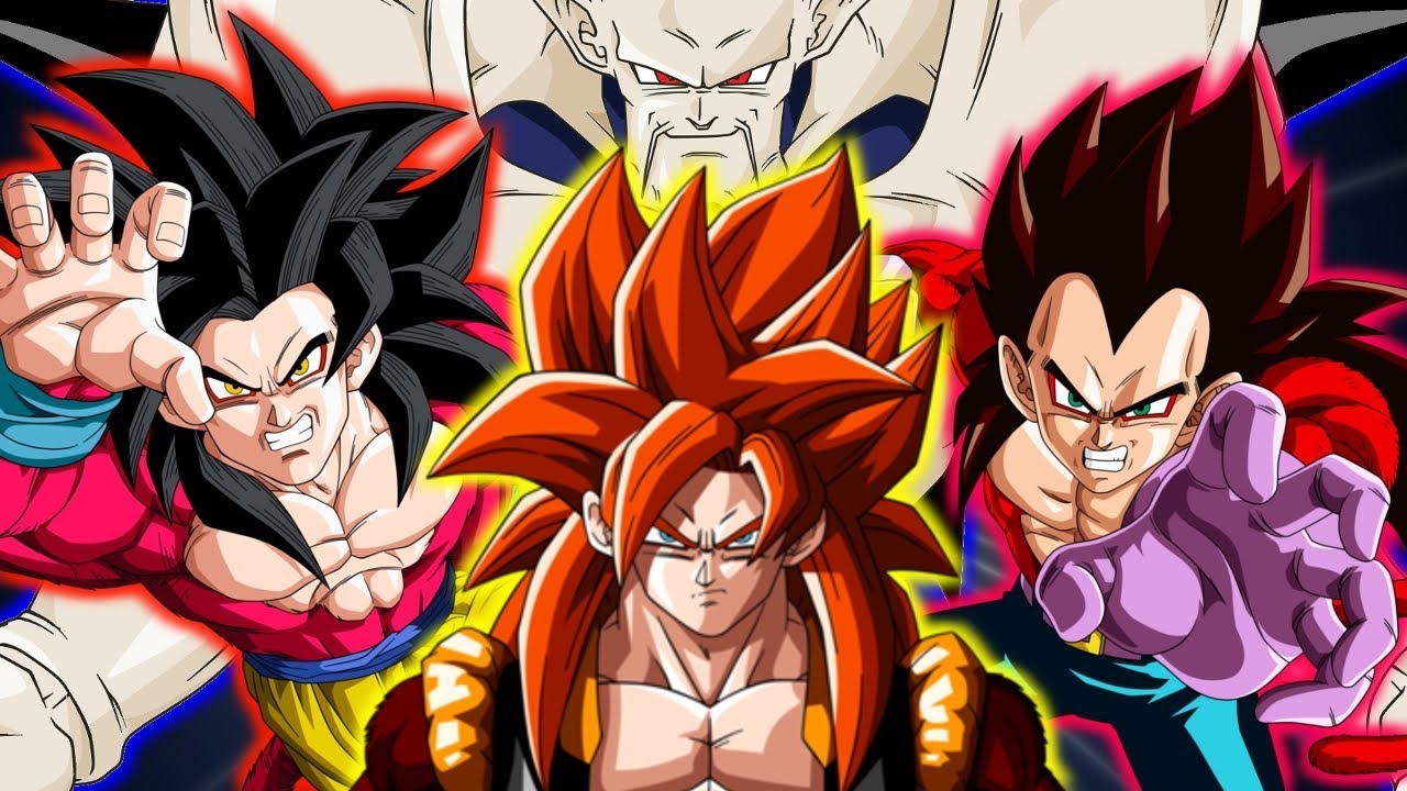 Dragon Ball Z Images Of Goku And Vegeta - Ssj4 Goku Vegeta Gogeta -  1280x720 Wallpaper 