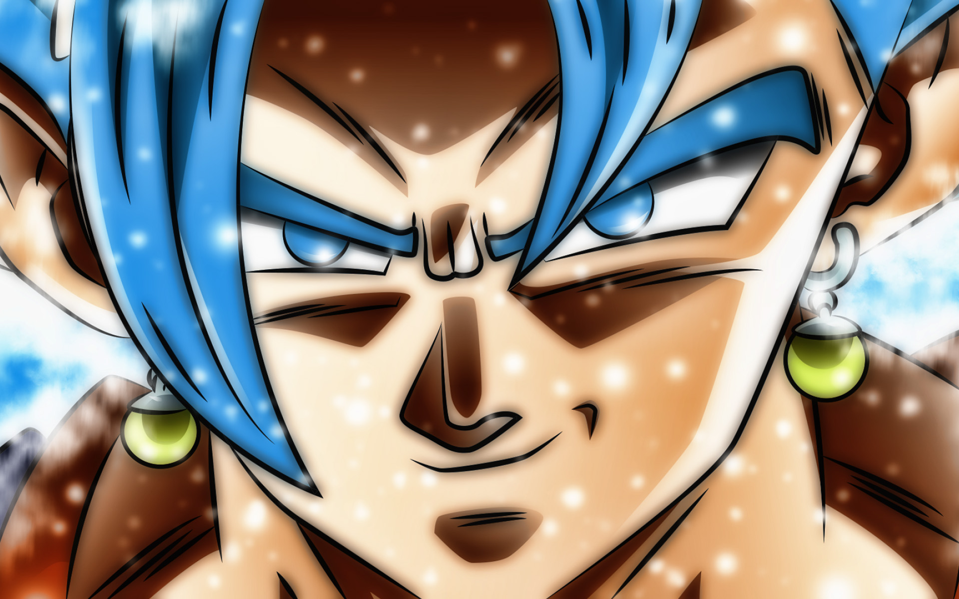 Vegetto, Close-up, Dragon Ball, Dbs, Dragon Ball Super - Dragon Ball Super Vegito Wallpaper Hd - HD Wallpaper 