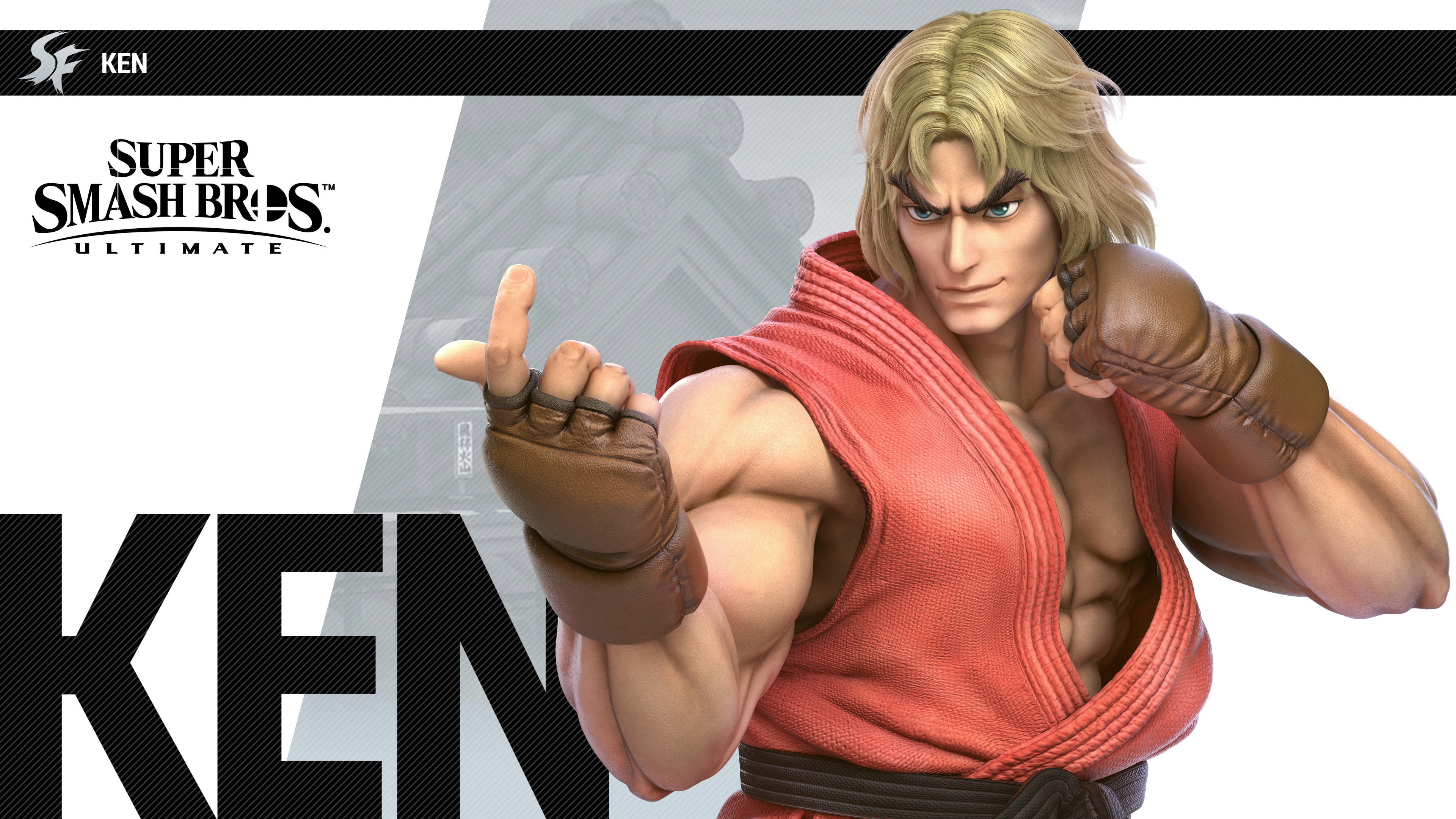 Smash Bros Ken - HD Wallpaper 