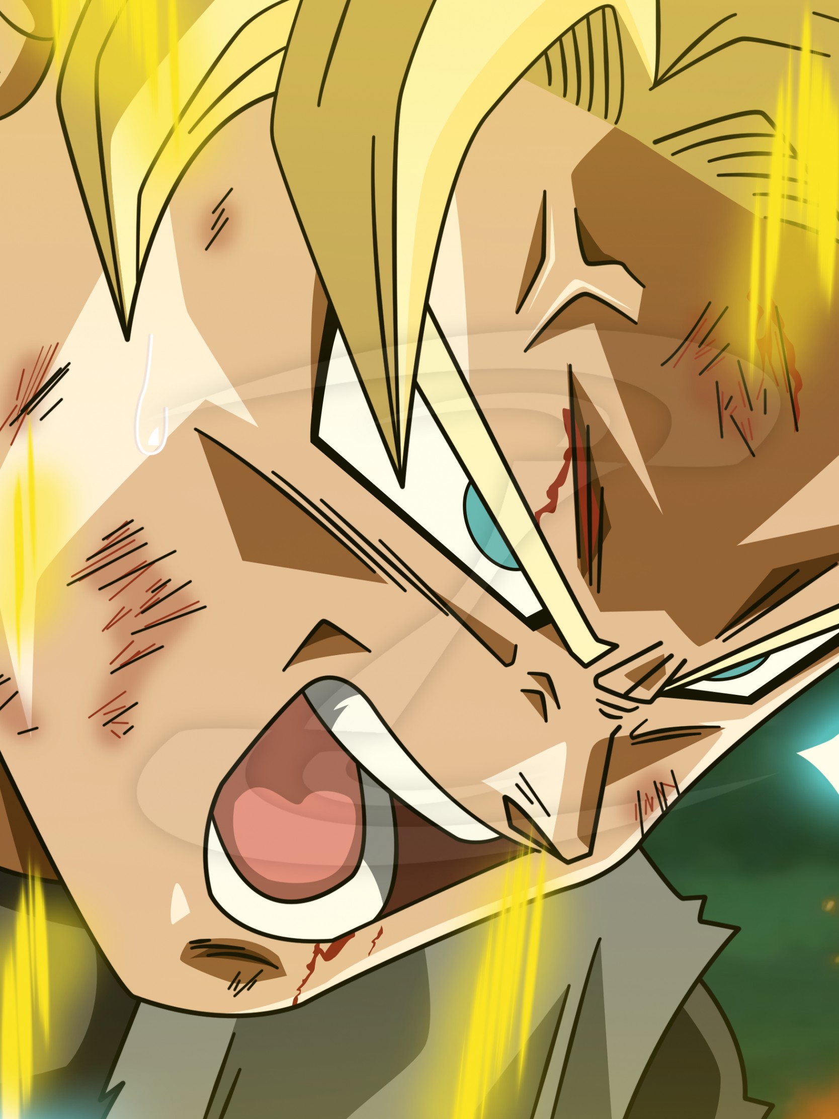 Goku Black Manga Coloring - HD Wallpaper 