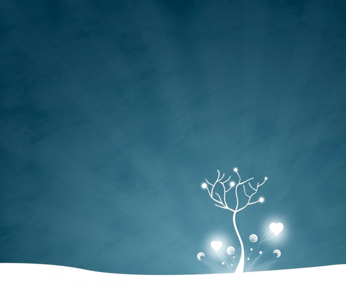 Simplicity Simple Tree Snow Winter Love Line Rays Hd - Tree Of Life - HD Wallpaper 