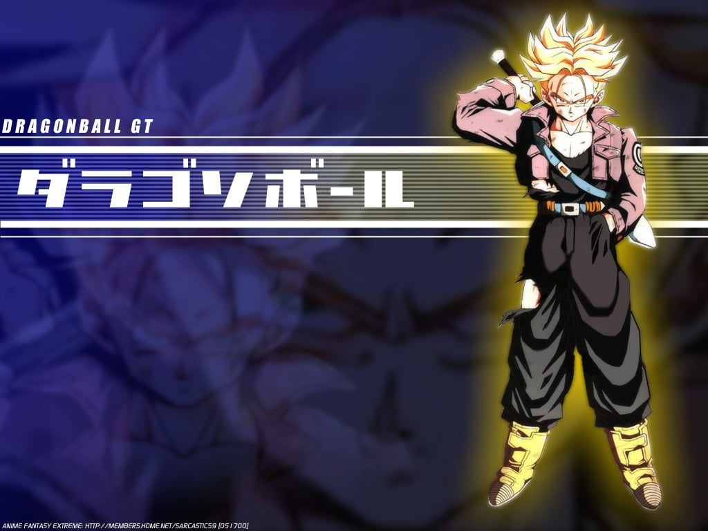 Trunks Do Futuro Ssj - HD Wallpaper 